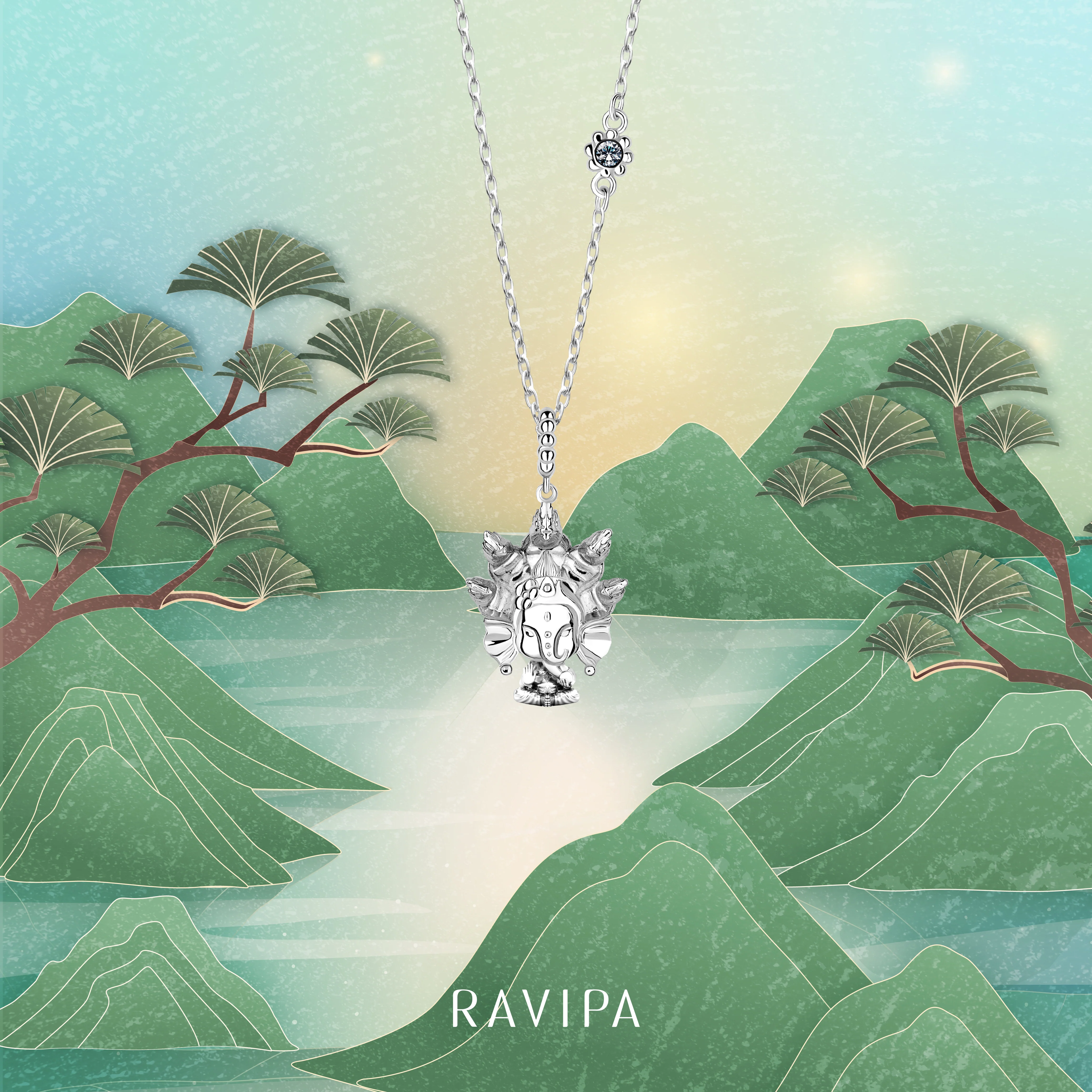 Baby Ganesha Nakprok Necklace - Image 4