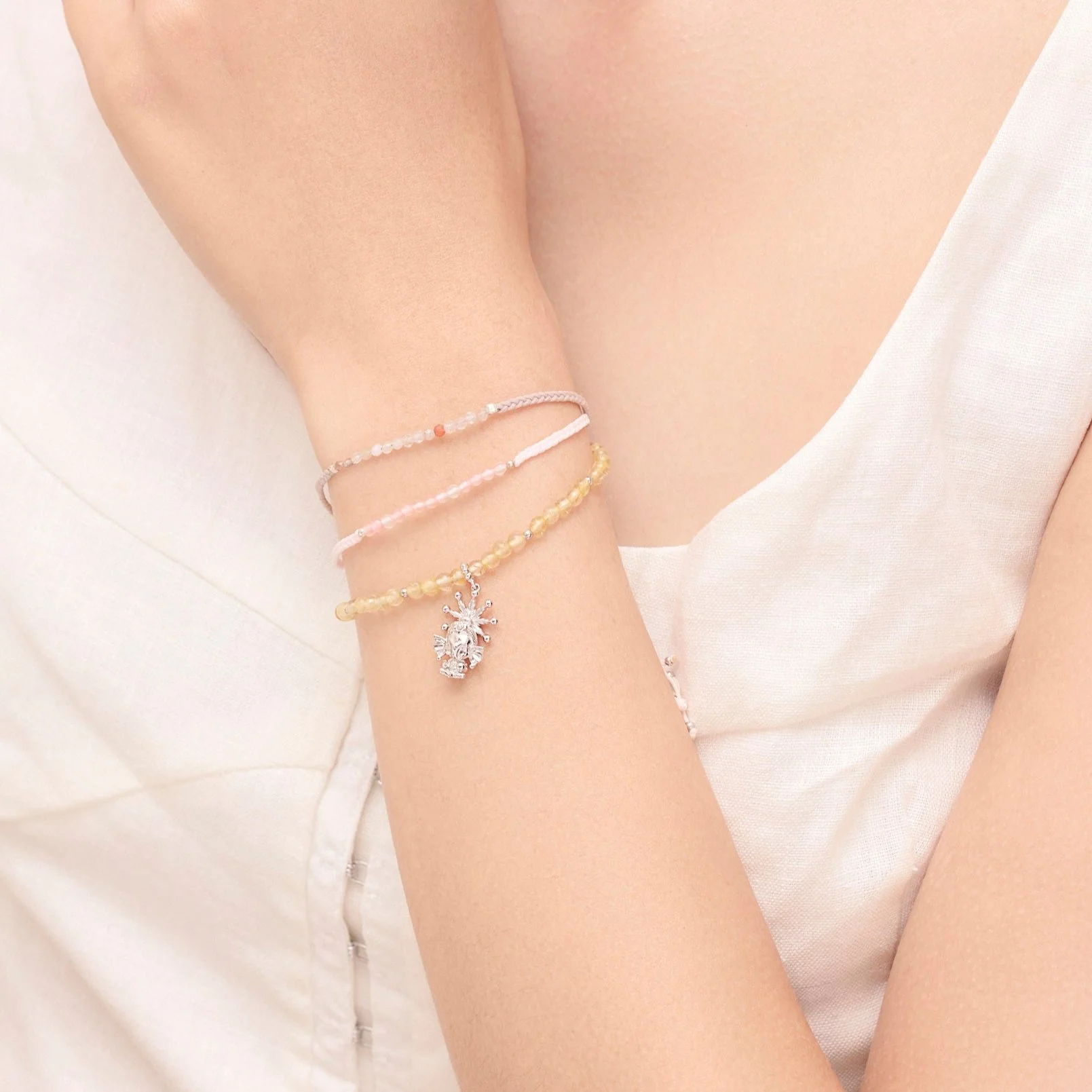 Baby Ganesha Pathomprom All-around Bracelet - Image 3