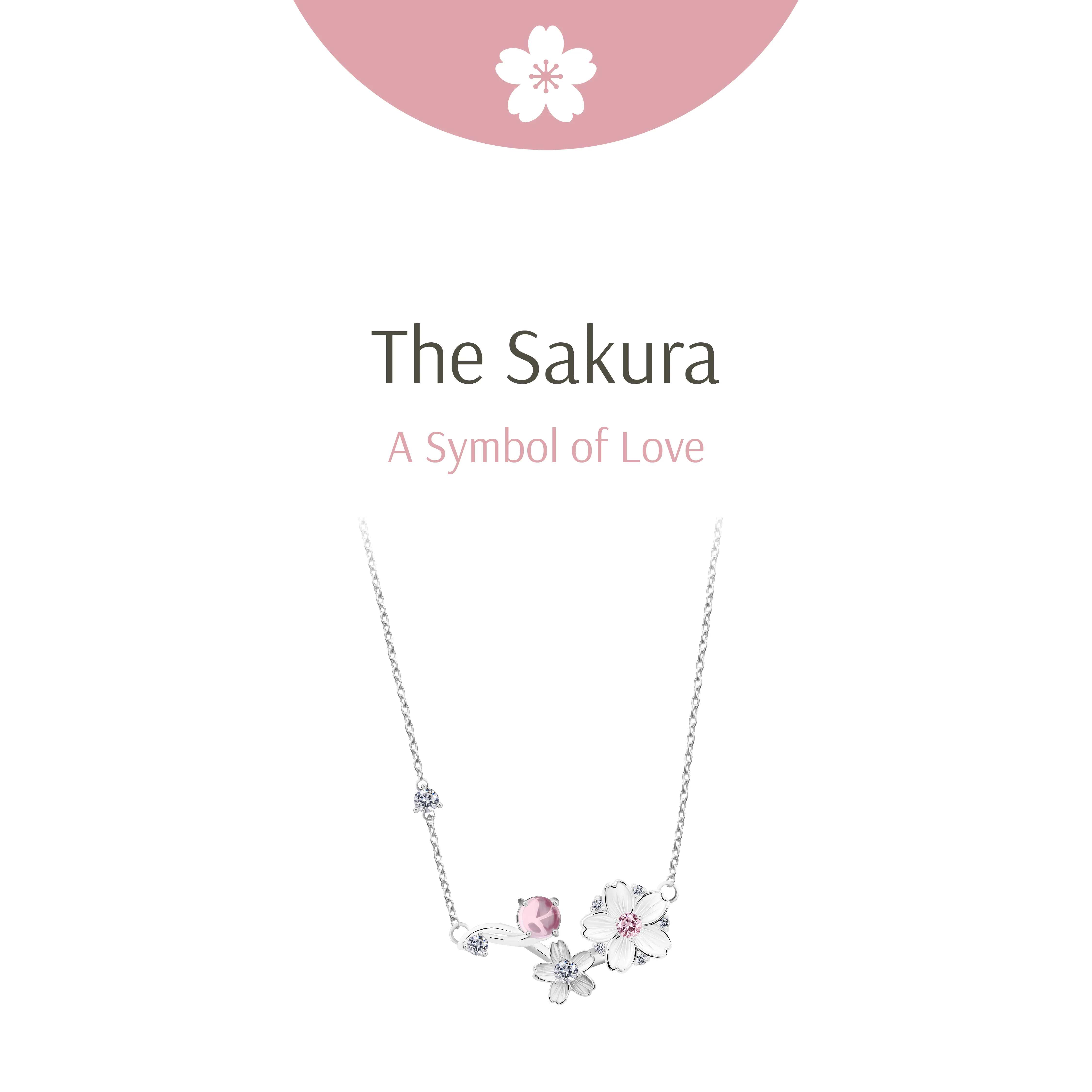 Blooming Sakura Necklace - Image 2