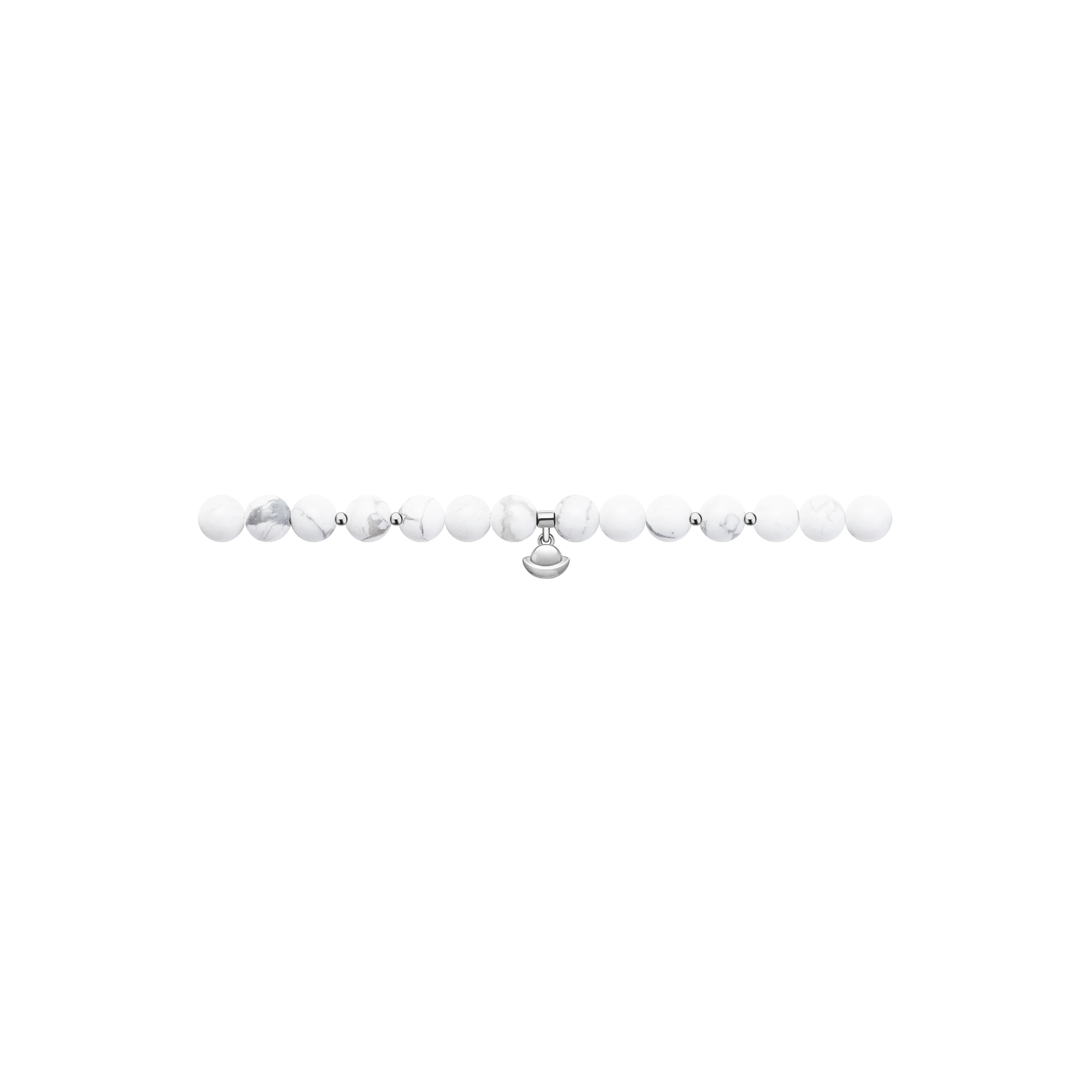 Caishen White Howlite All-around Bracelet - Image 6
