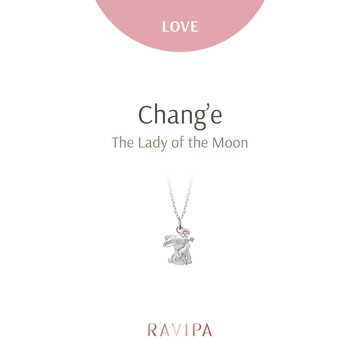 RAVIPA Chang’e - Eternal Rabbit Necklace - Image 3