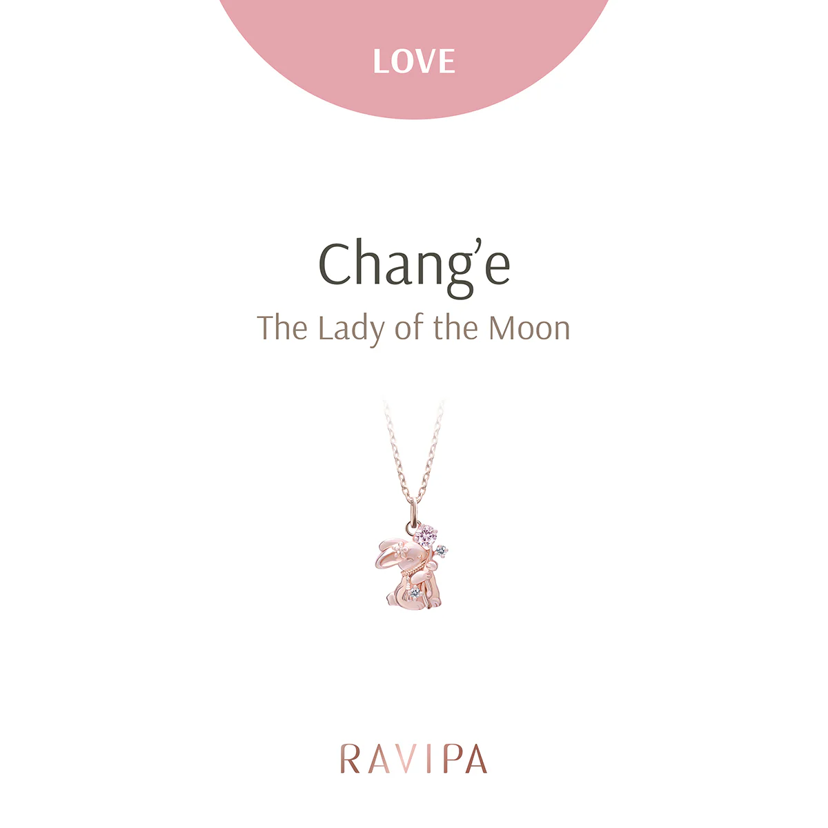 RAVIPA Chang’e - Eternal Rabbit Necklace - Image 5