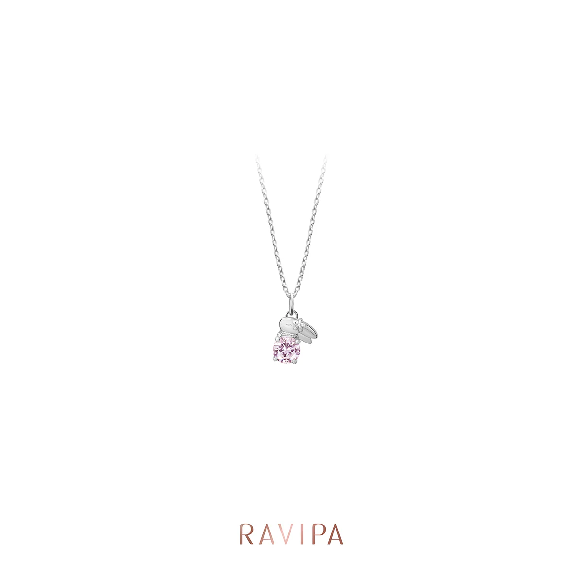 Chang’e - Moonlit Rabbit Necklace - Image 4