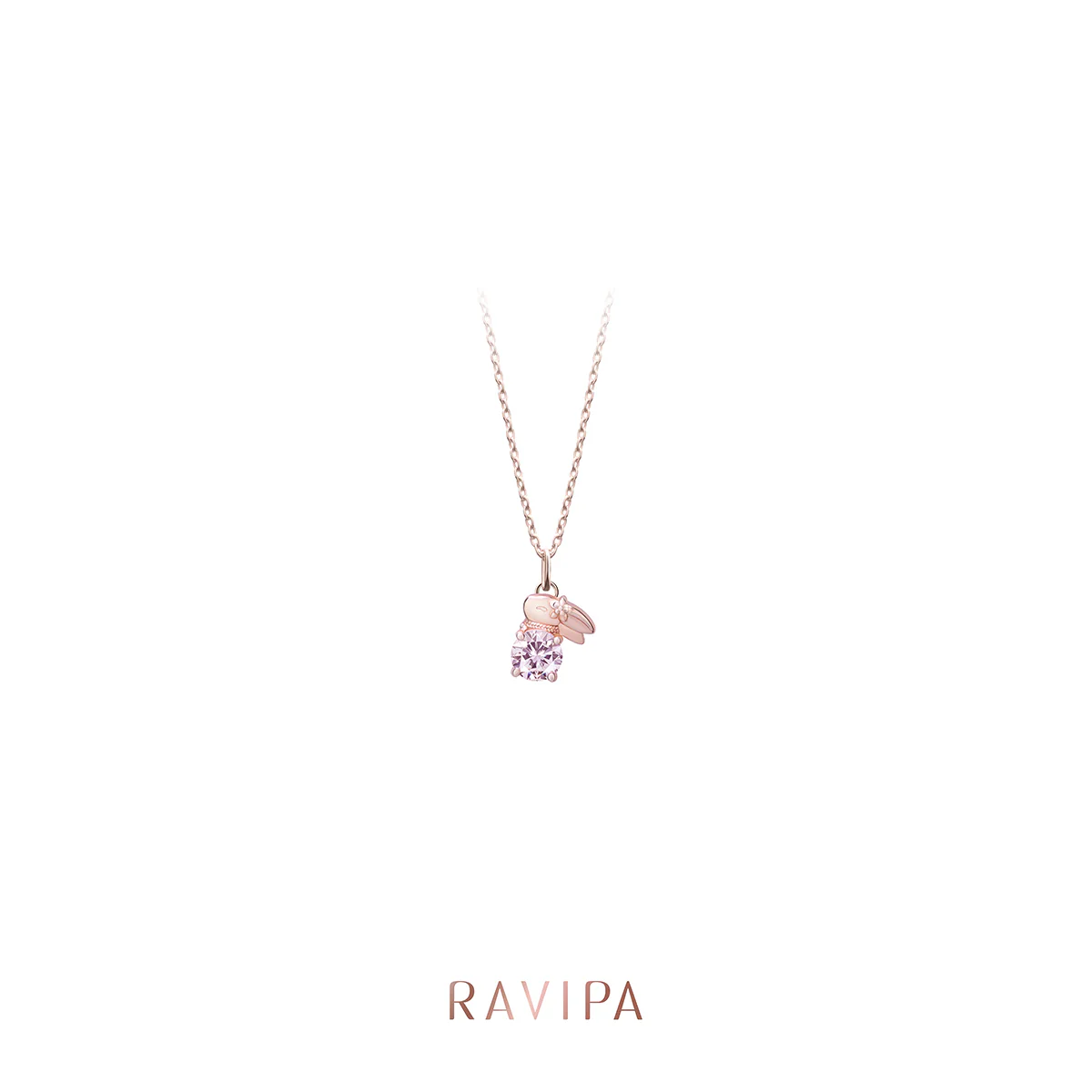 Chang’e - Moonlit Rabbit Necklace - Image 6