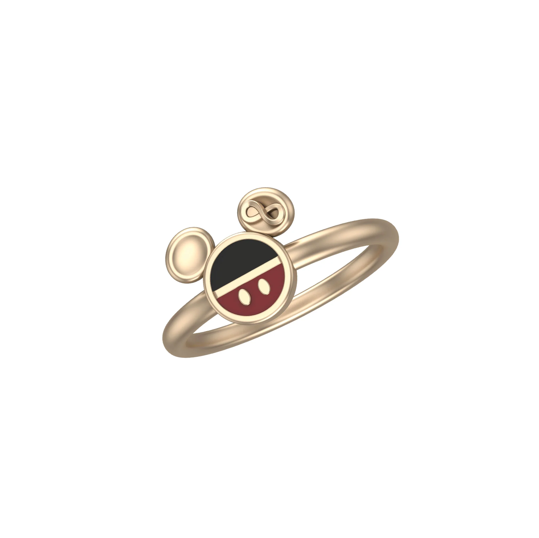 Mickey Mouse Classic Gold Ring