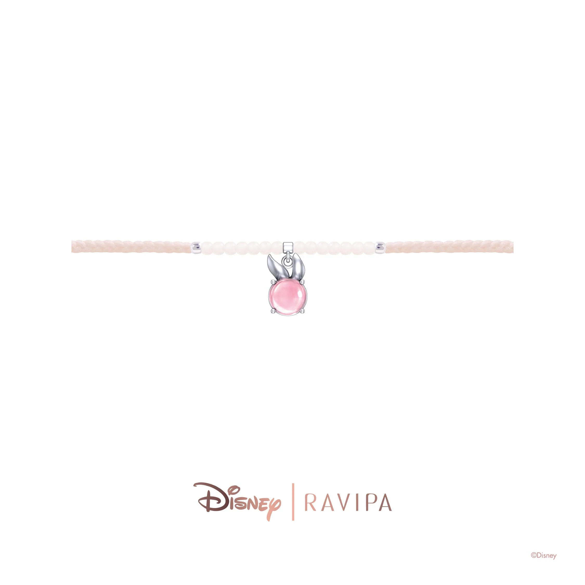 Miss Bunny and Rose Quartz Bracelet