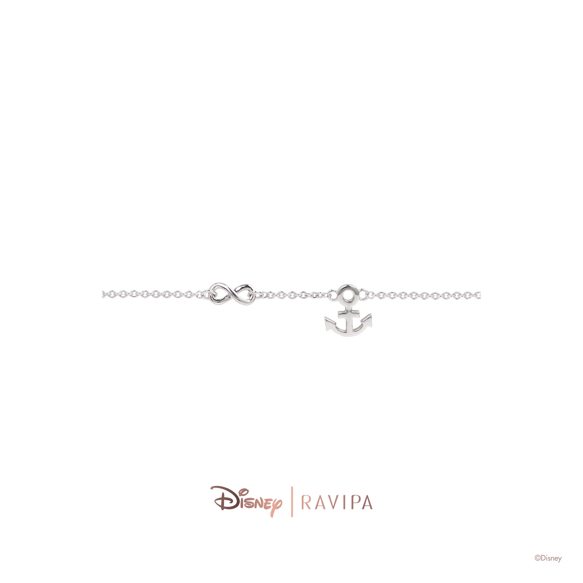 Donald Anchor Infinity Chain Bracelet - Image 3