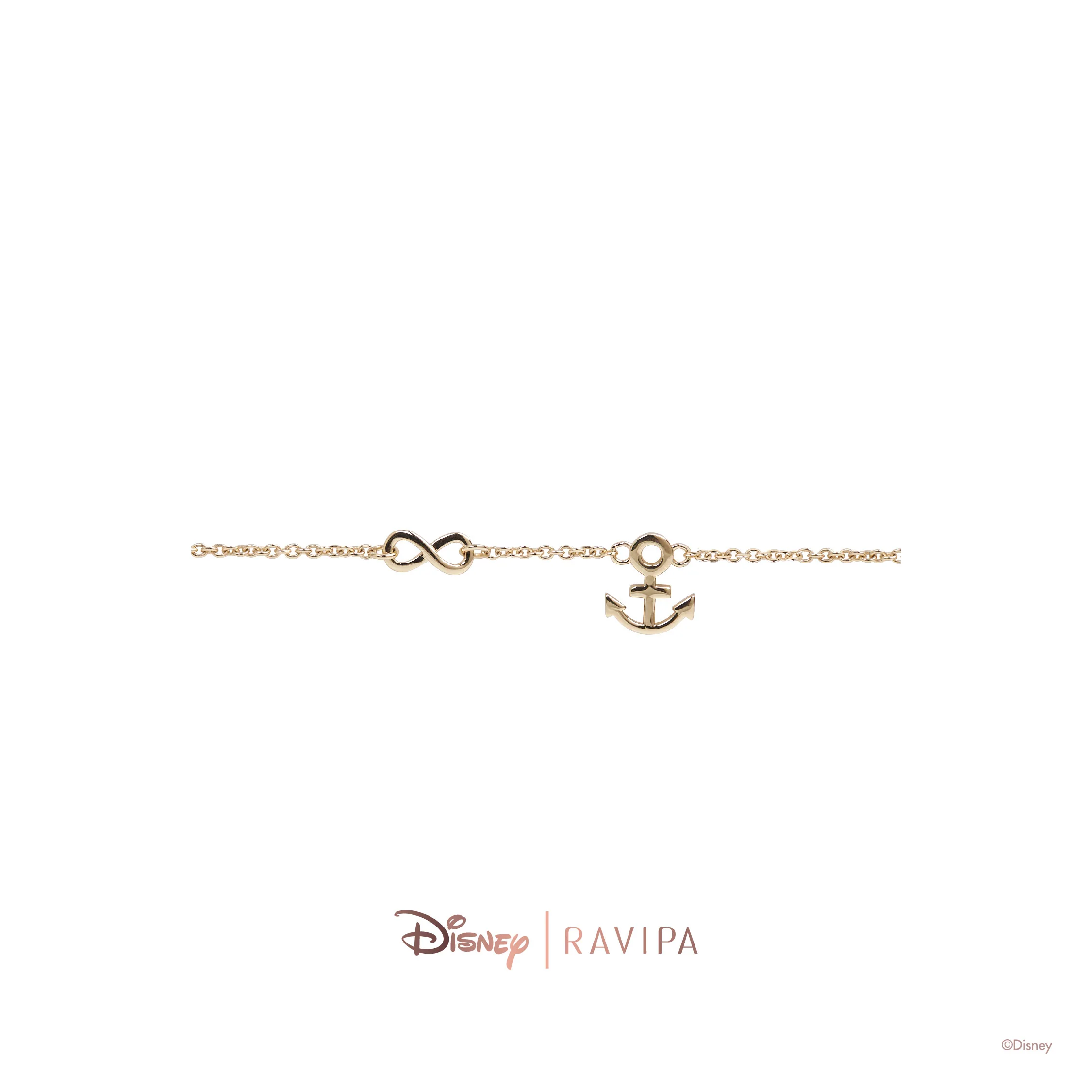 Donald Anchor Infinity Chain Bracelet - Image 4