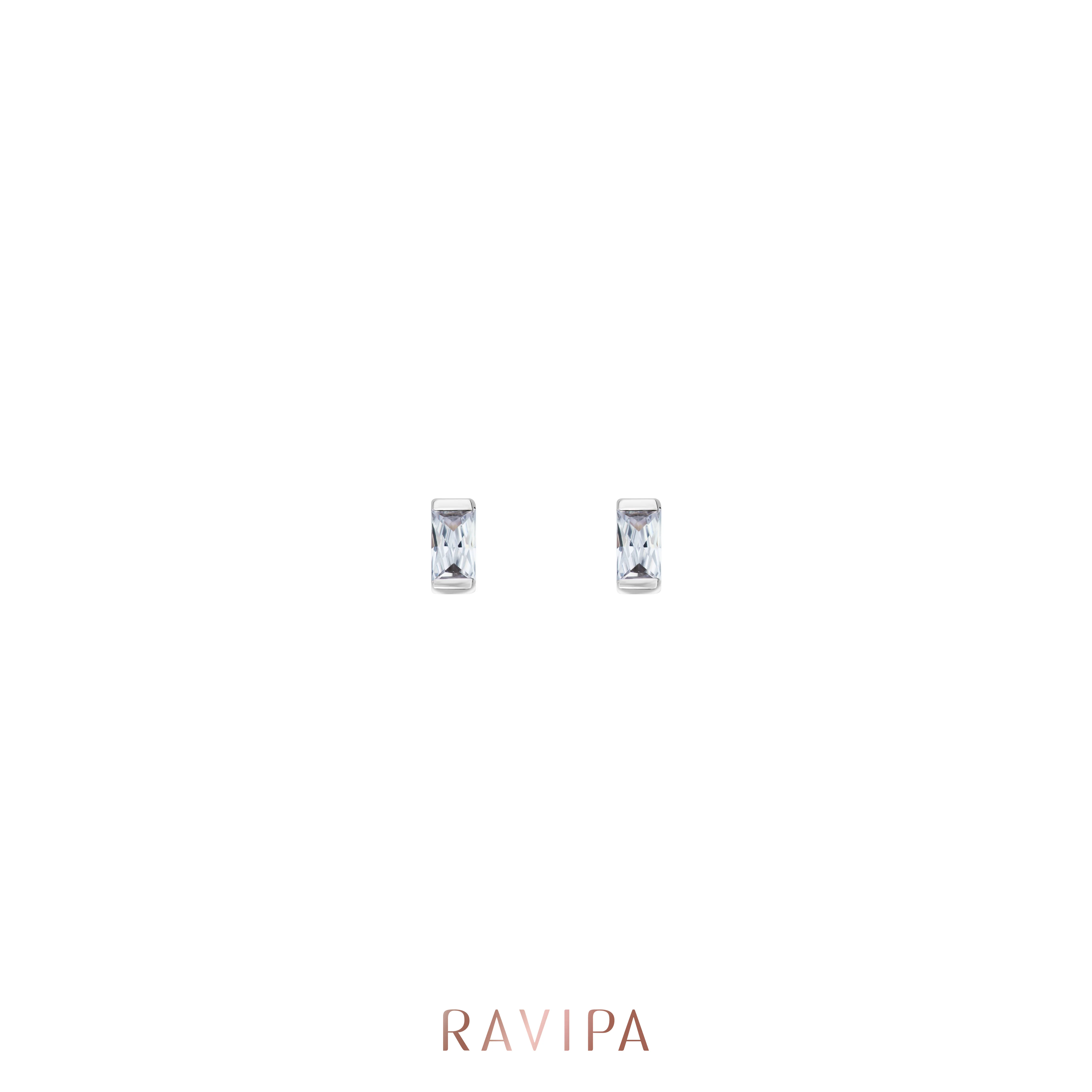 Essentials Baguette Earrings