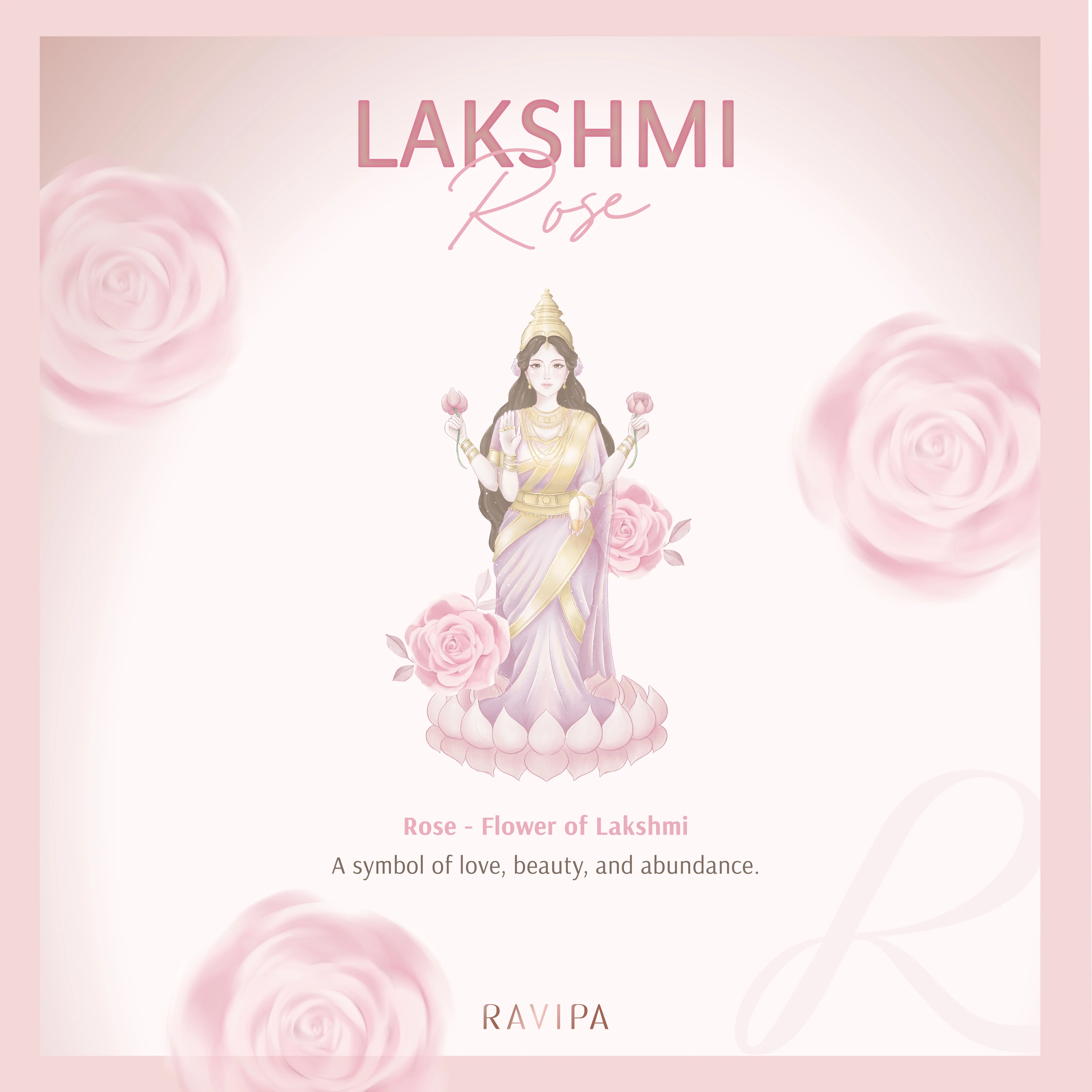 Flower of Lakshmi Scarf - Image 8