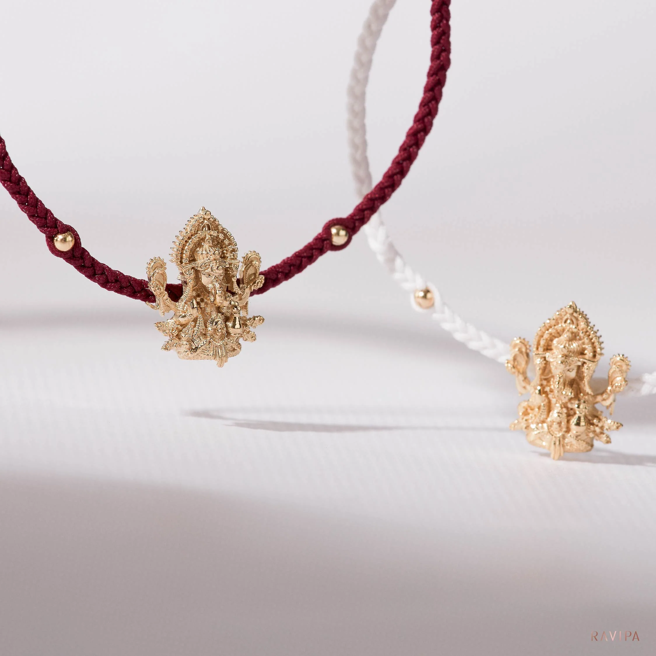 Ganesha Mahasetthi Gold Bracelet - Image 3