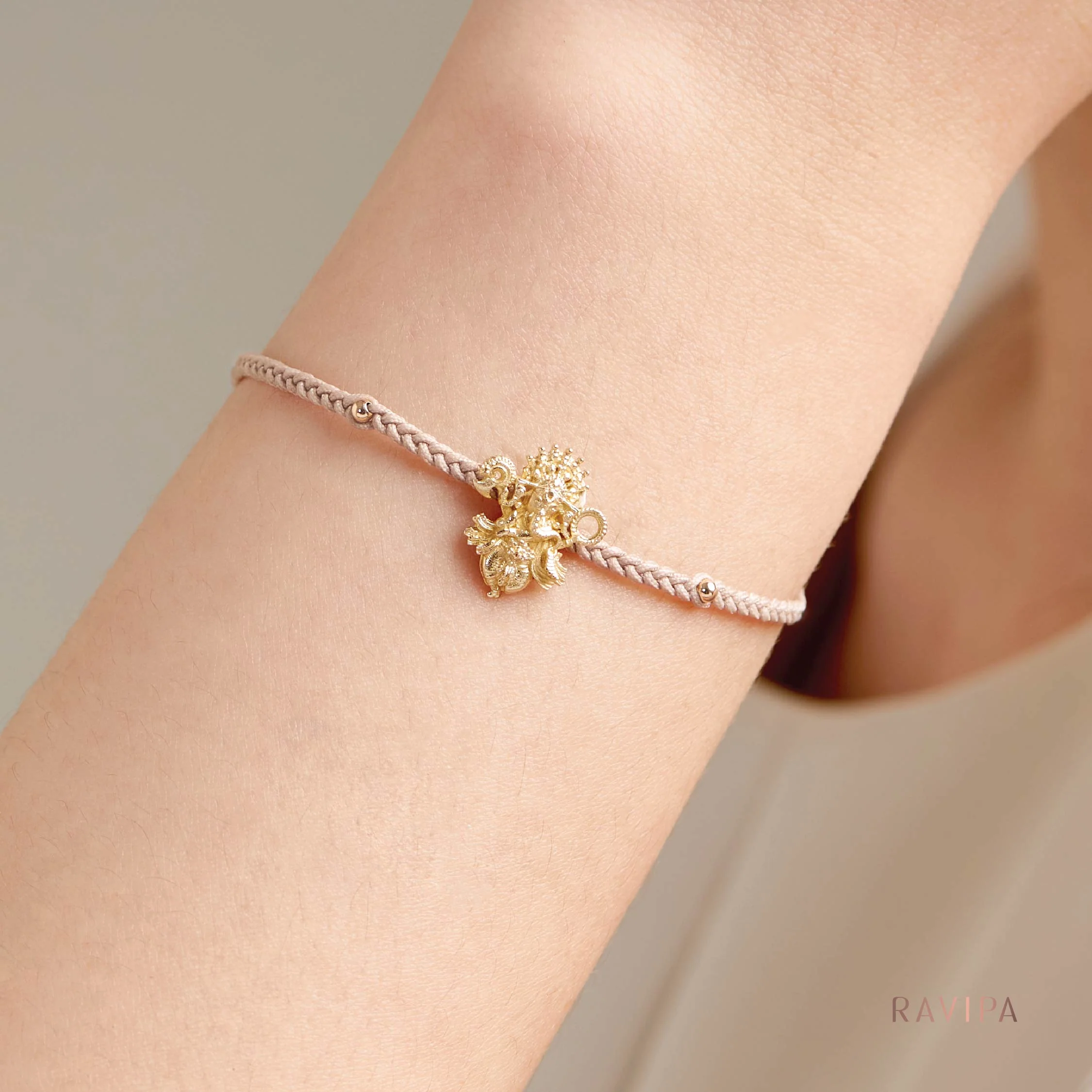 Ganesha Nataleela Gold Bracelet - Image 4