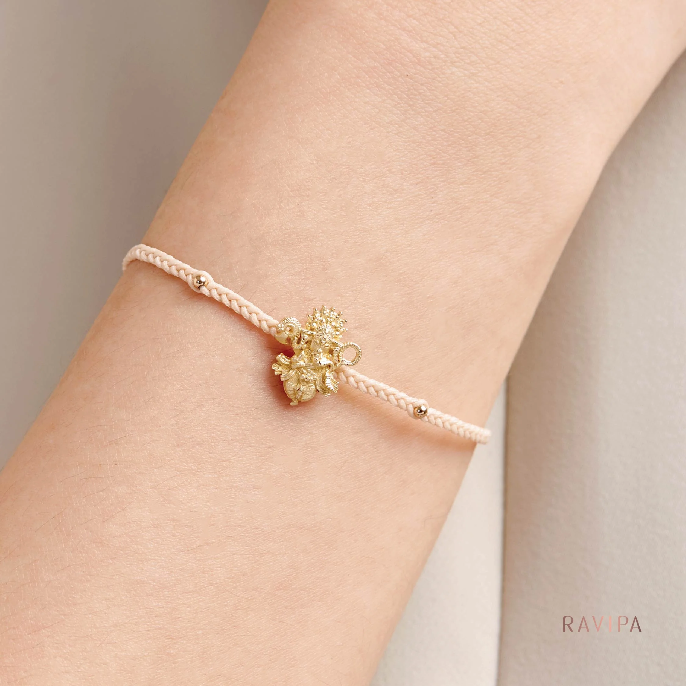 Ganesha Nataleela Gold Bracelet - Image 5