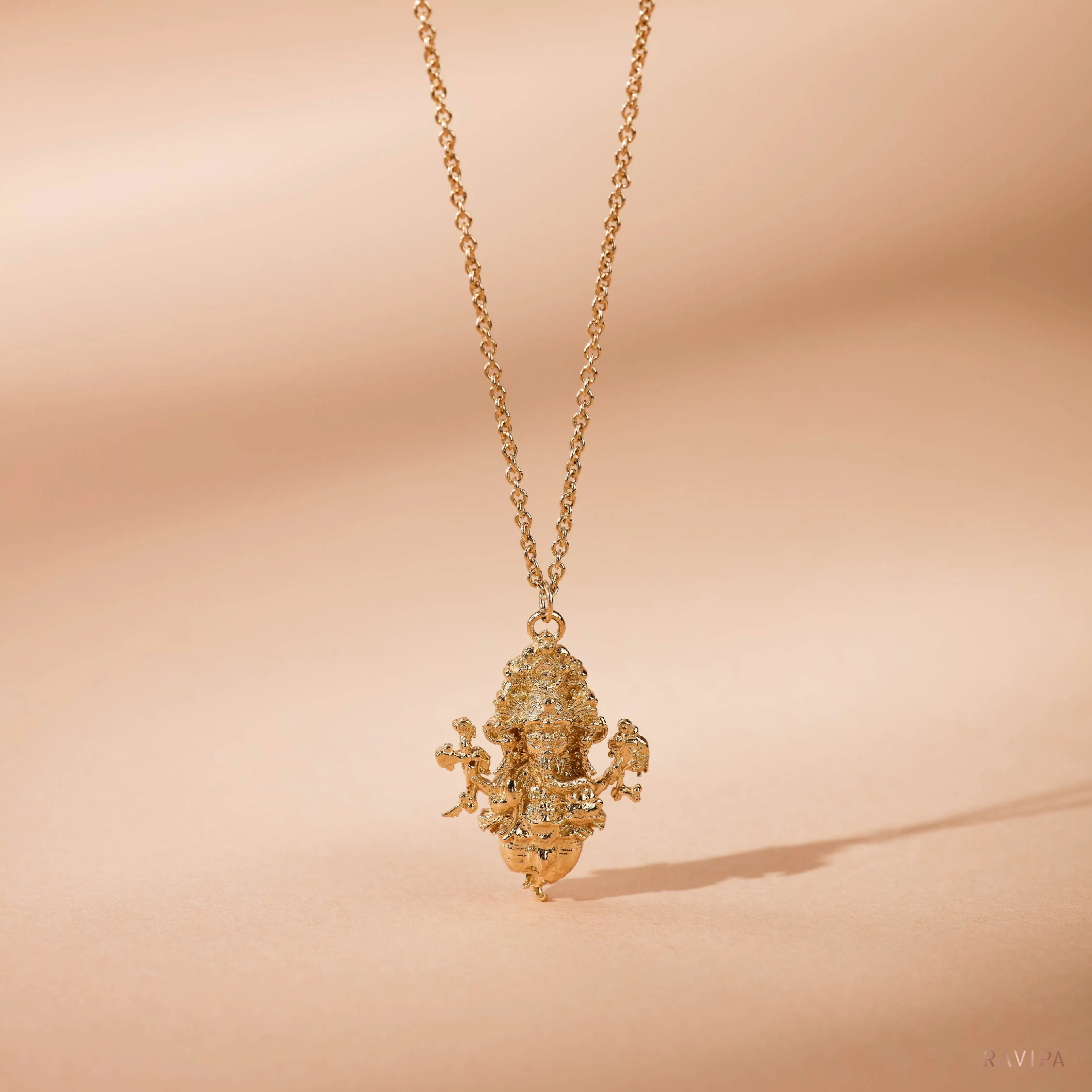 Ganesha Phratarnphorn Gold Necklace - Image 3