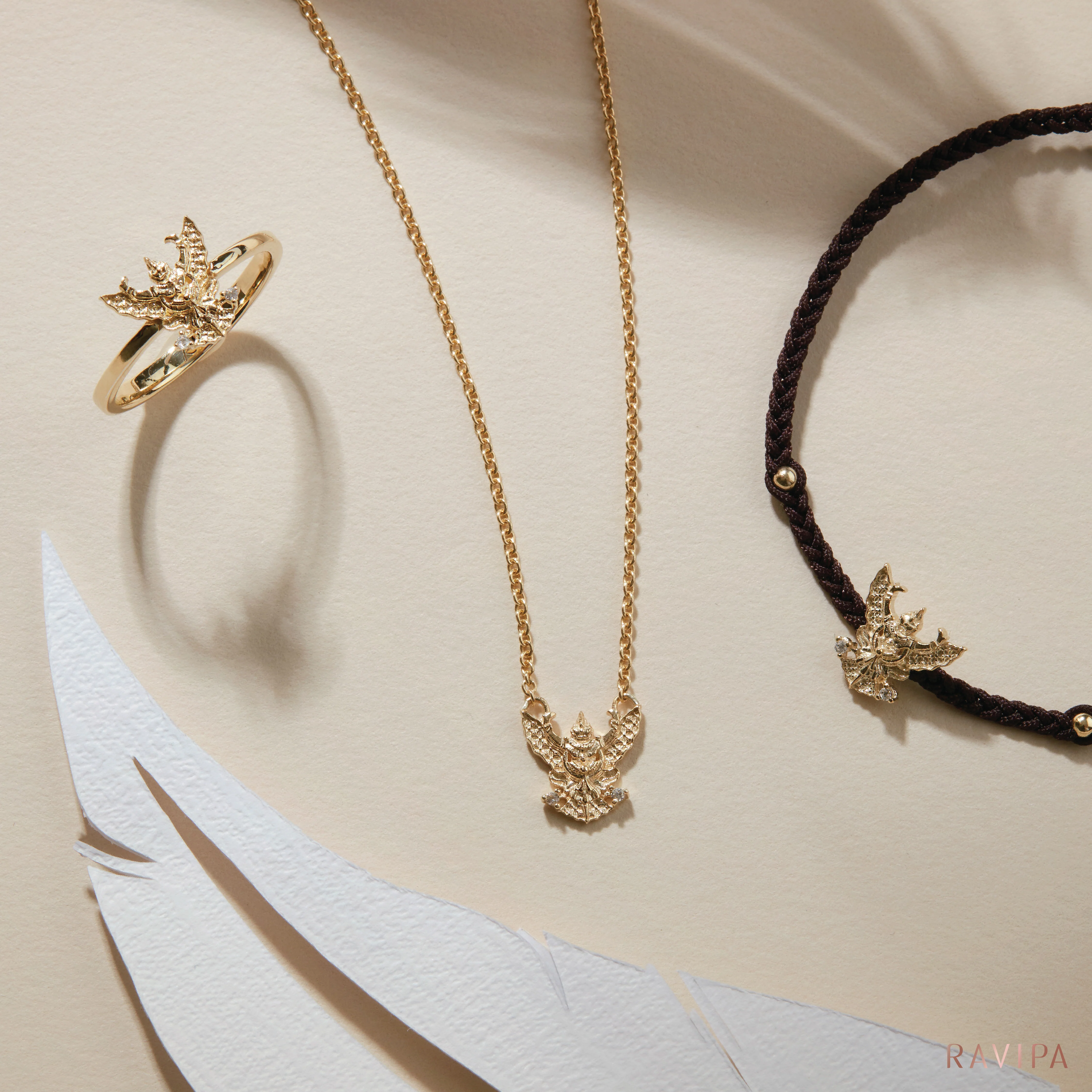 Garuda Gold Necklace - Image 5