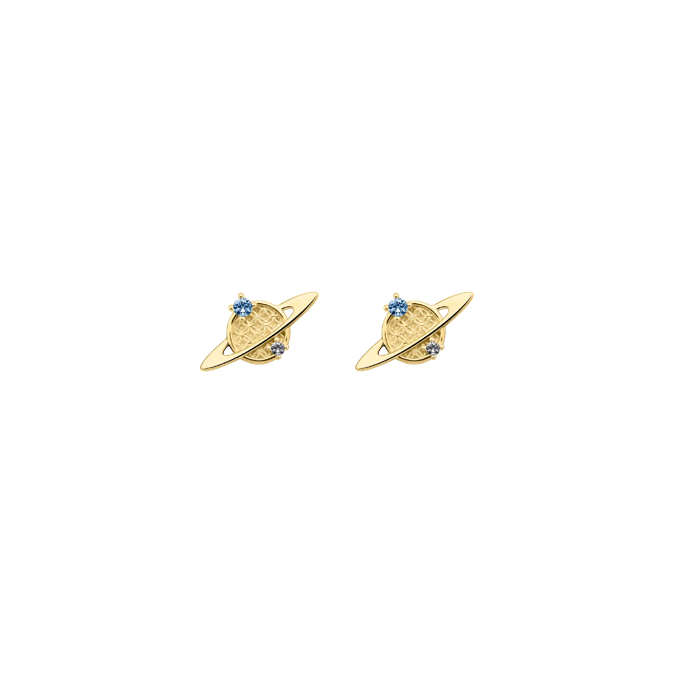 Toy Story Pizza Planet Gold Studs