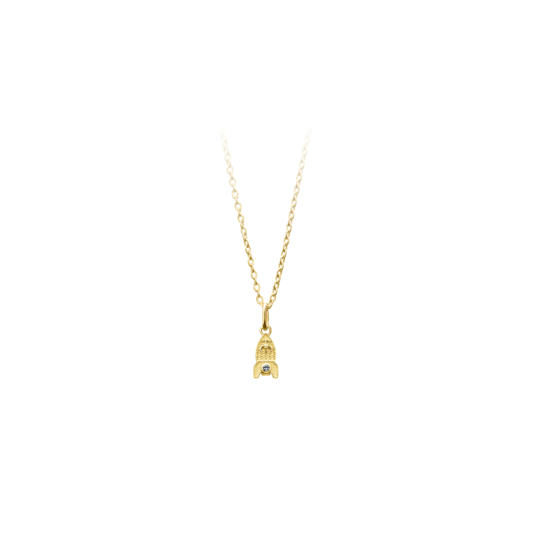 Toy Story Rocket Gold Necklace