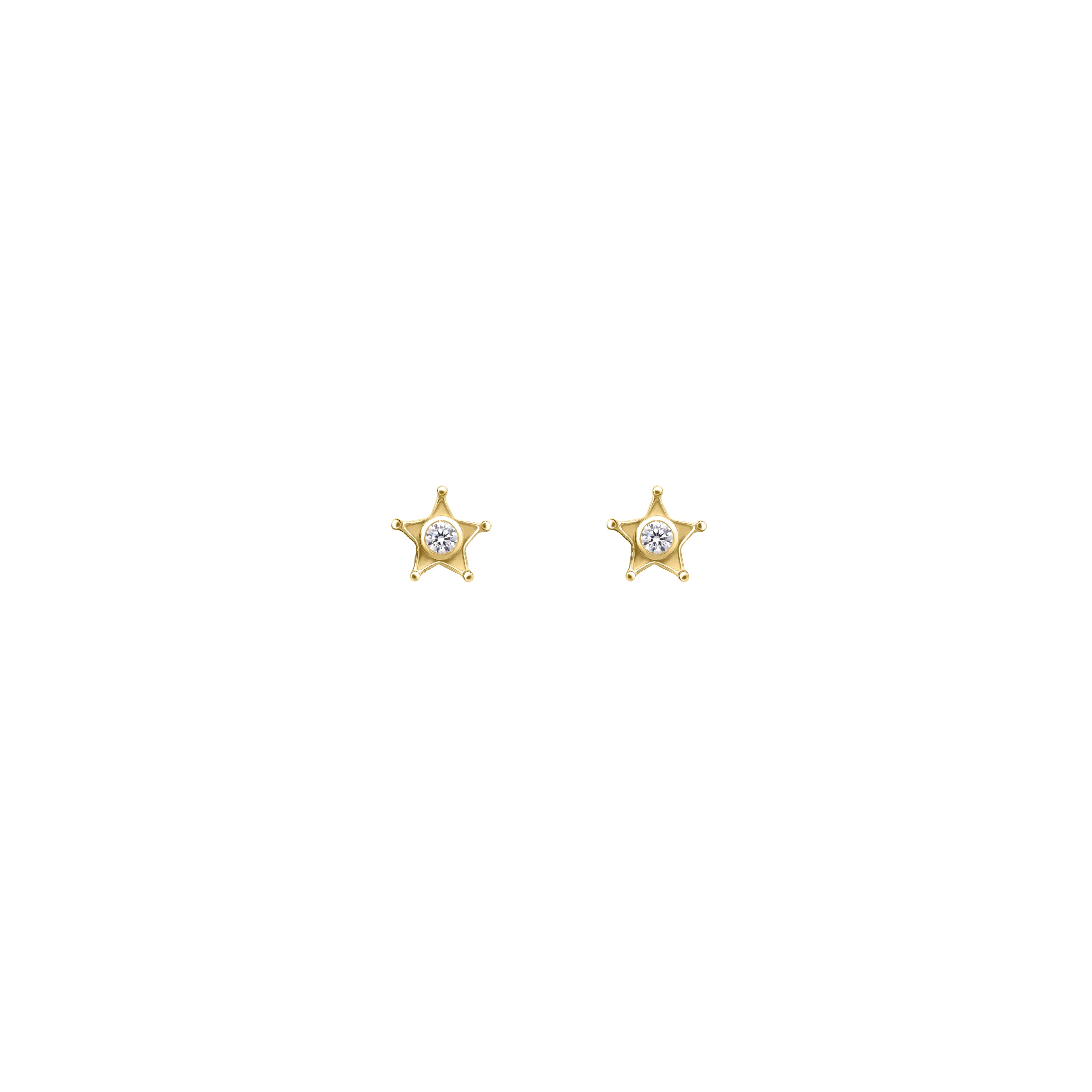 Toy Story Sheriff. Star. Hero. Gold Studs - Image 2