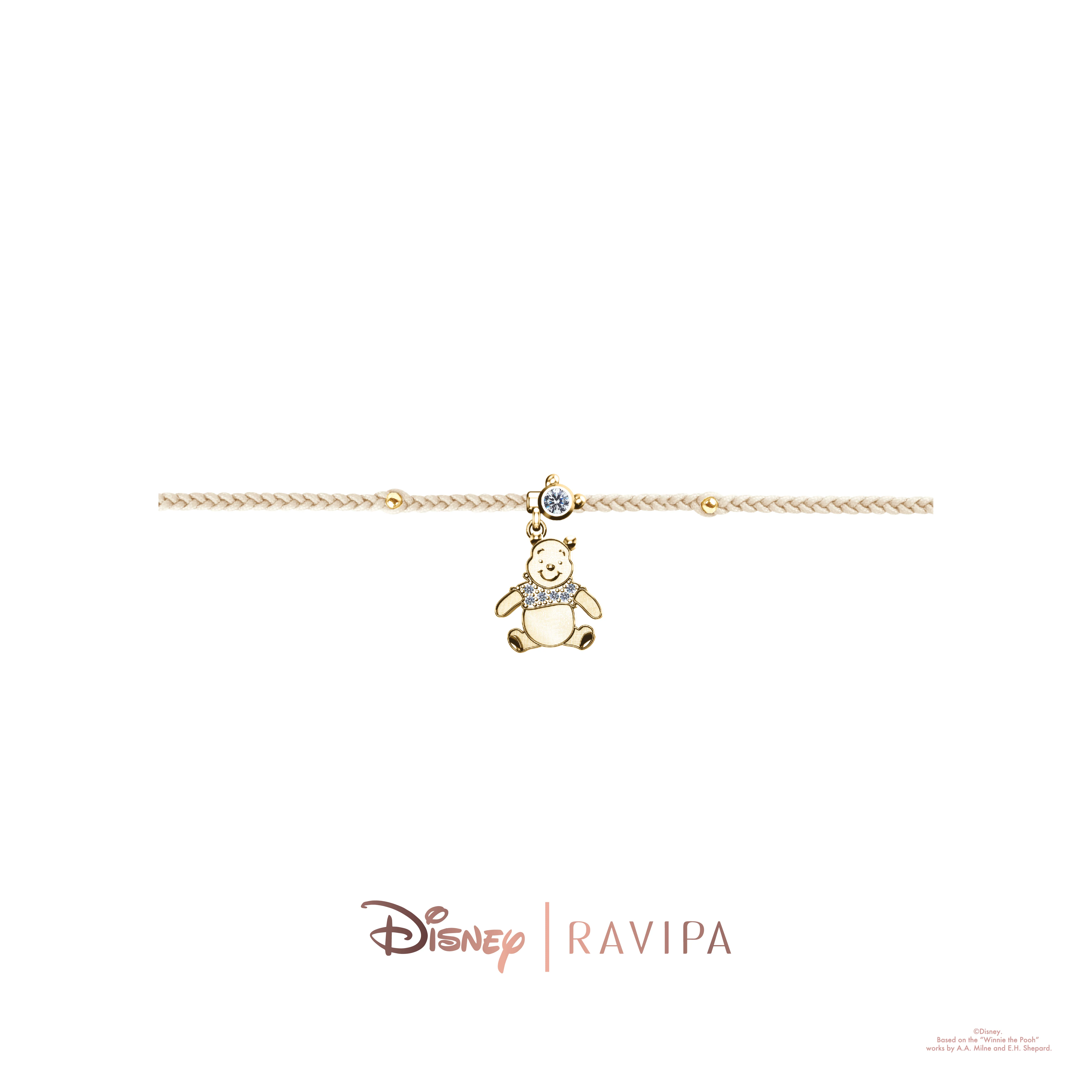 Winnie The Pooh Signature Gold Bracelet - Image 2