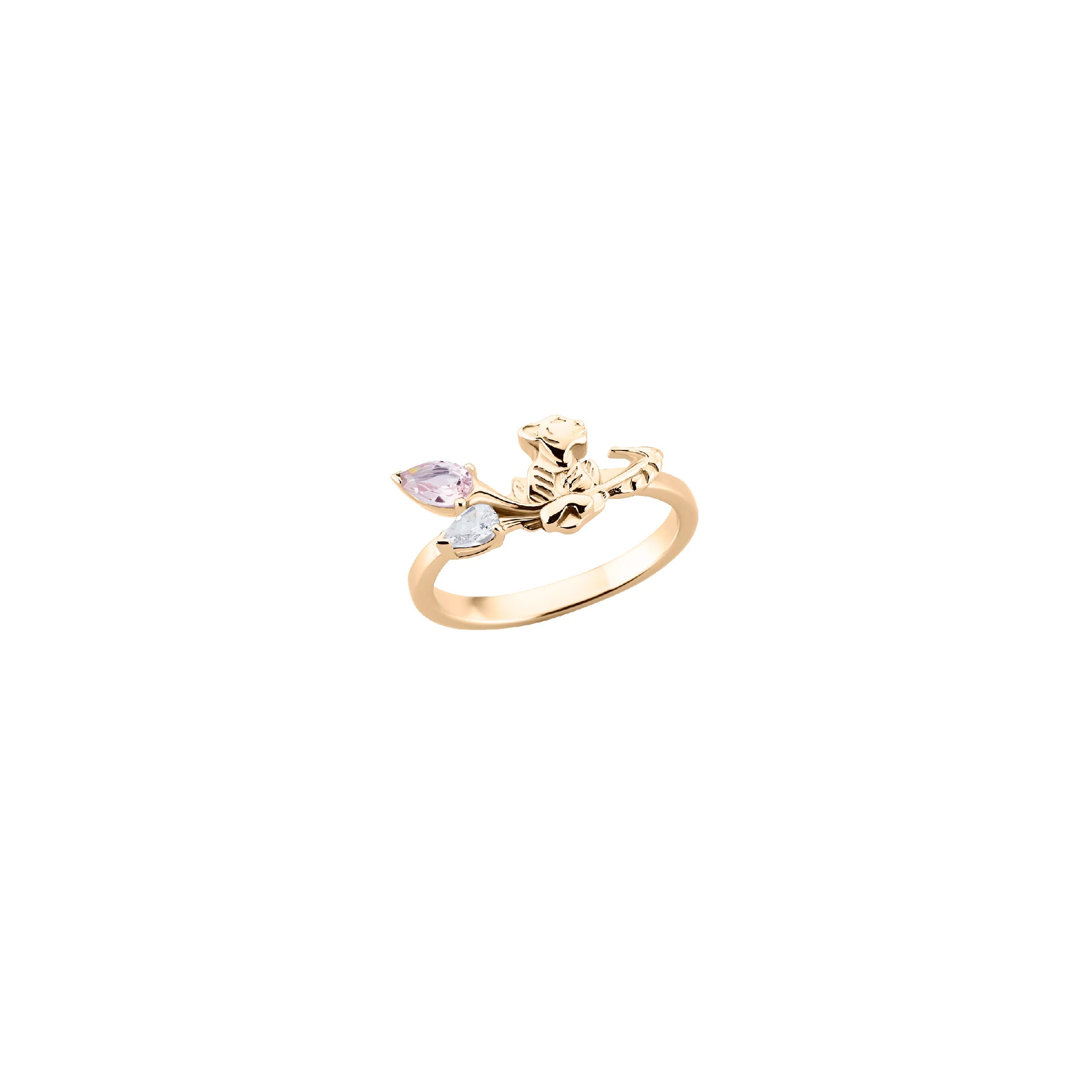 Queen of Tiger Gold Ring