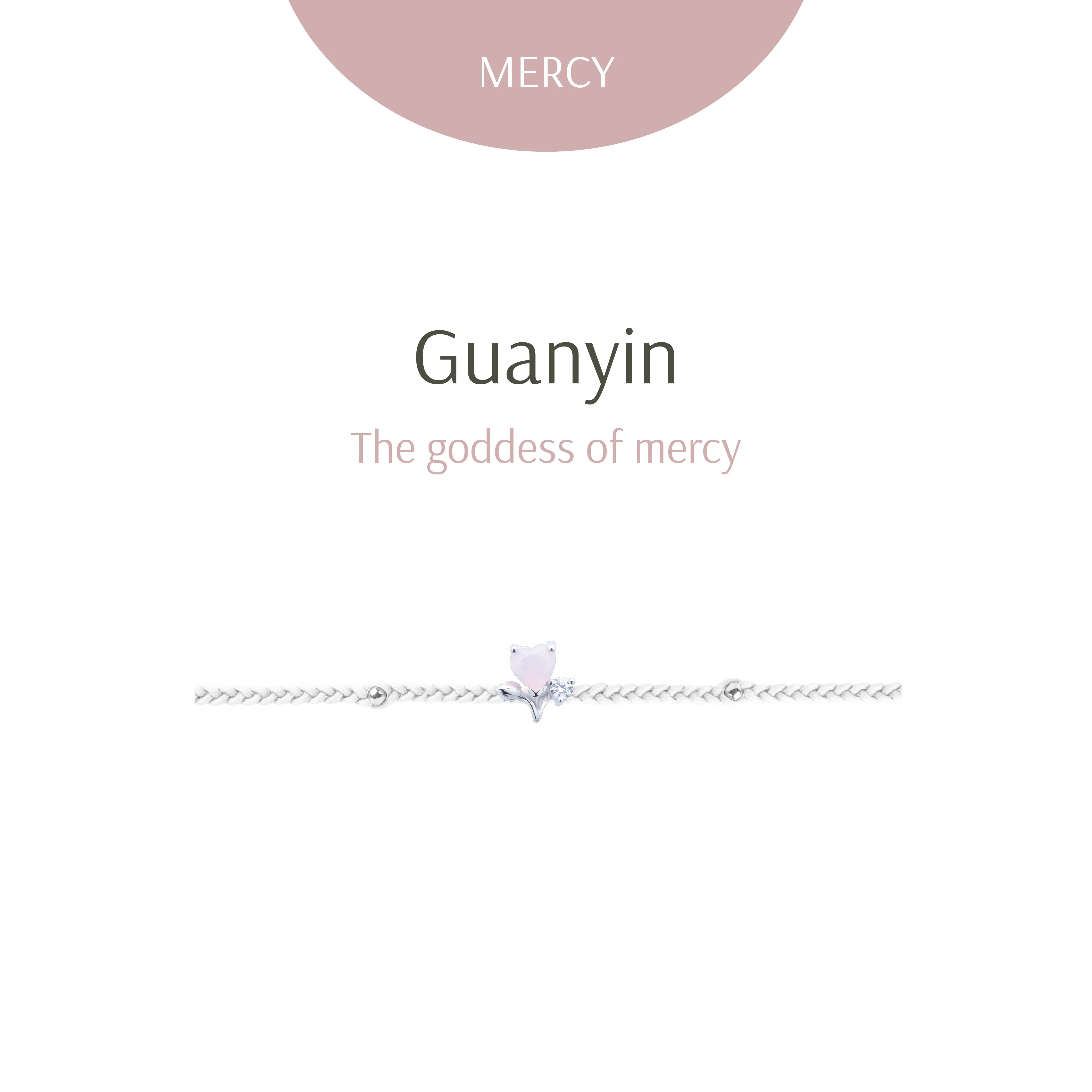 Guanyin Heart Posie Bracelet - Image 6