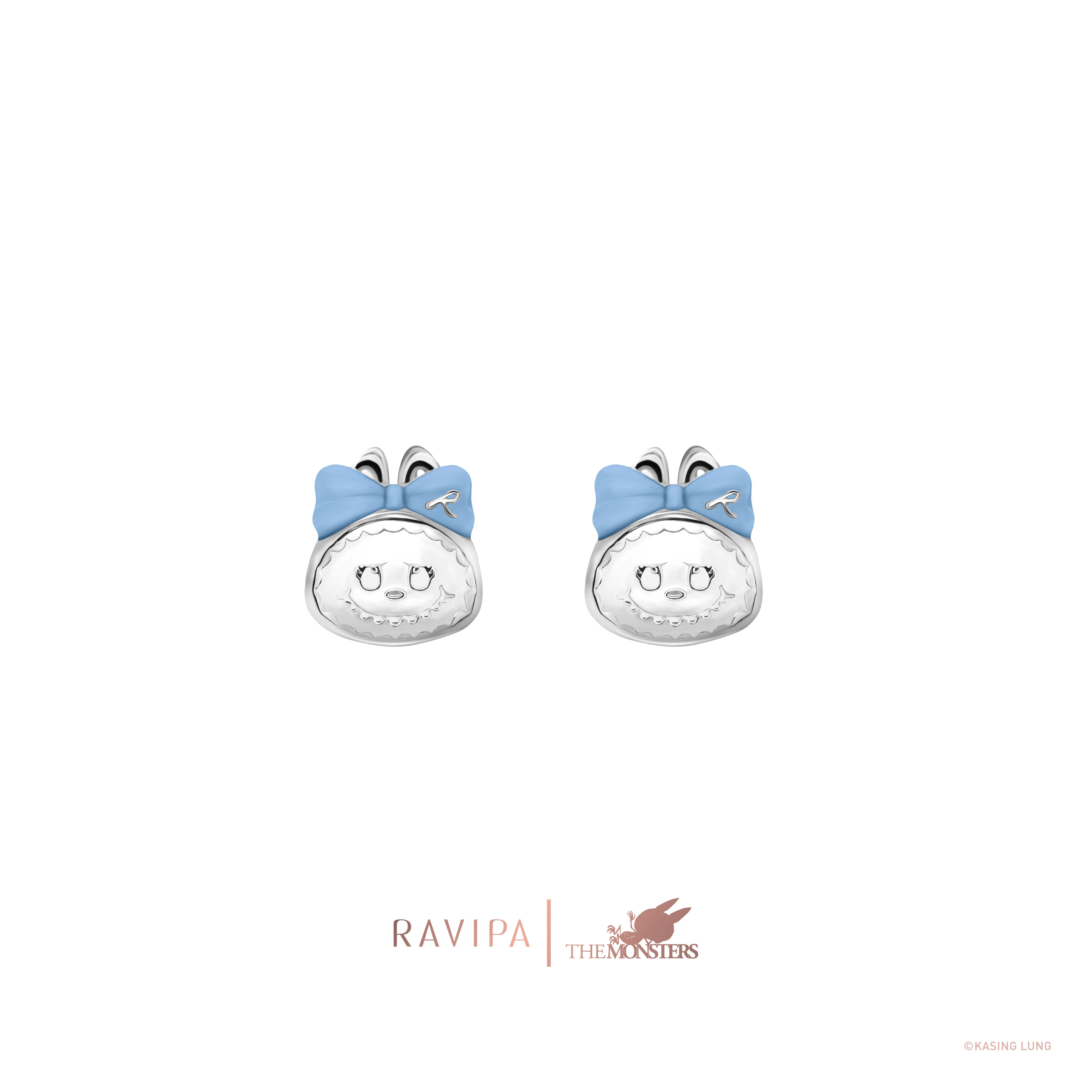 Labubu Baby Butterfly Studs - Image 2