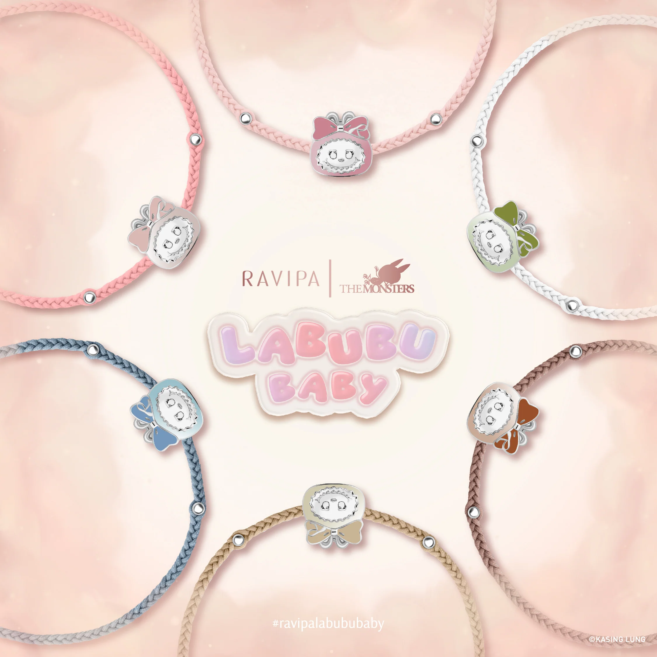 Labubu Baby Wishbone Bracelet - Image 7