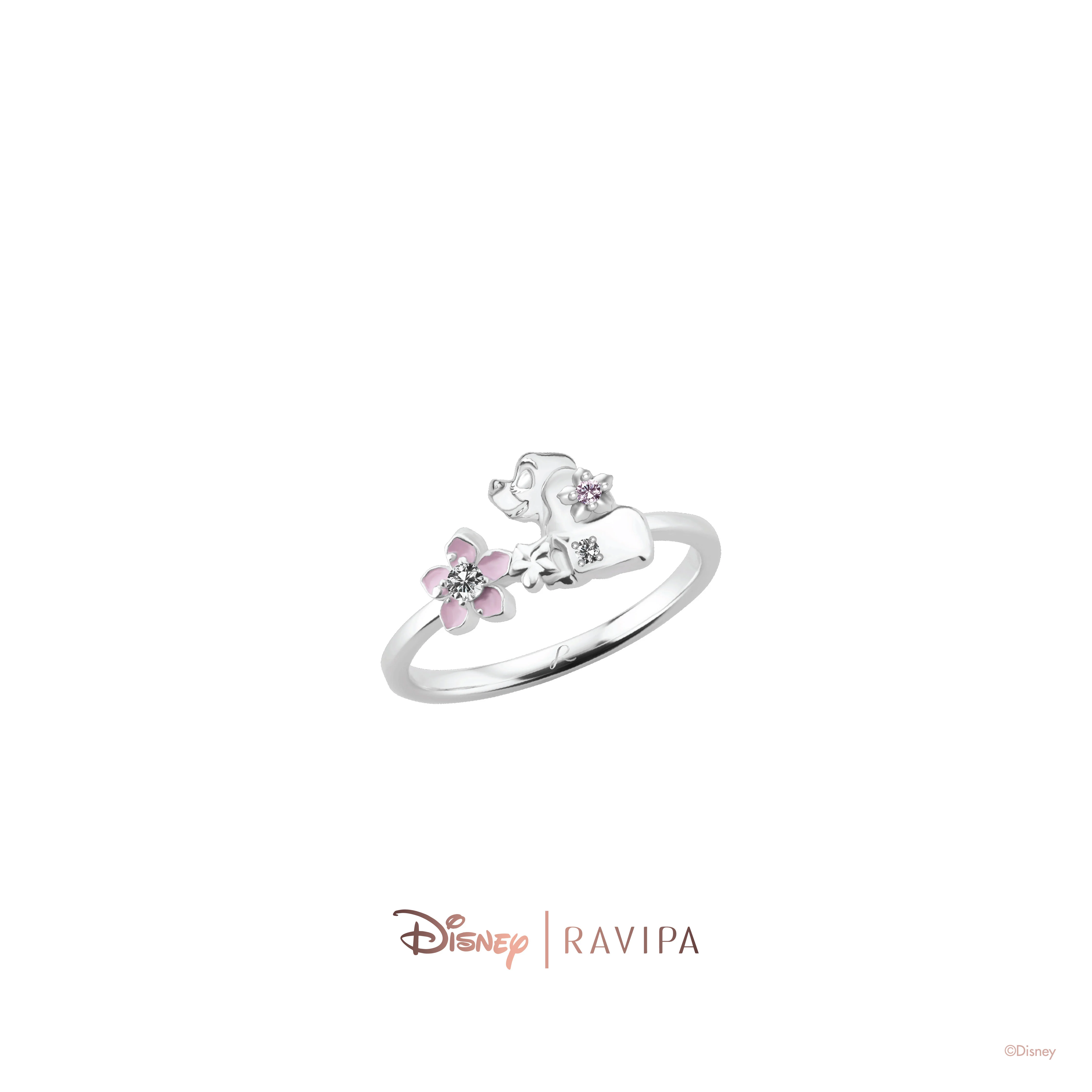 Lady Blooming Silver Ring - Image 2