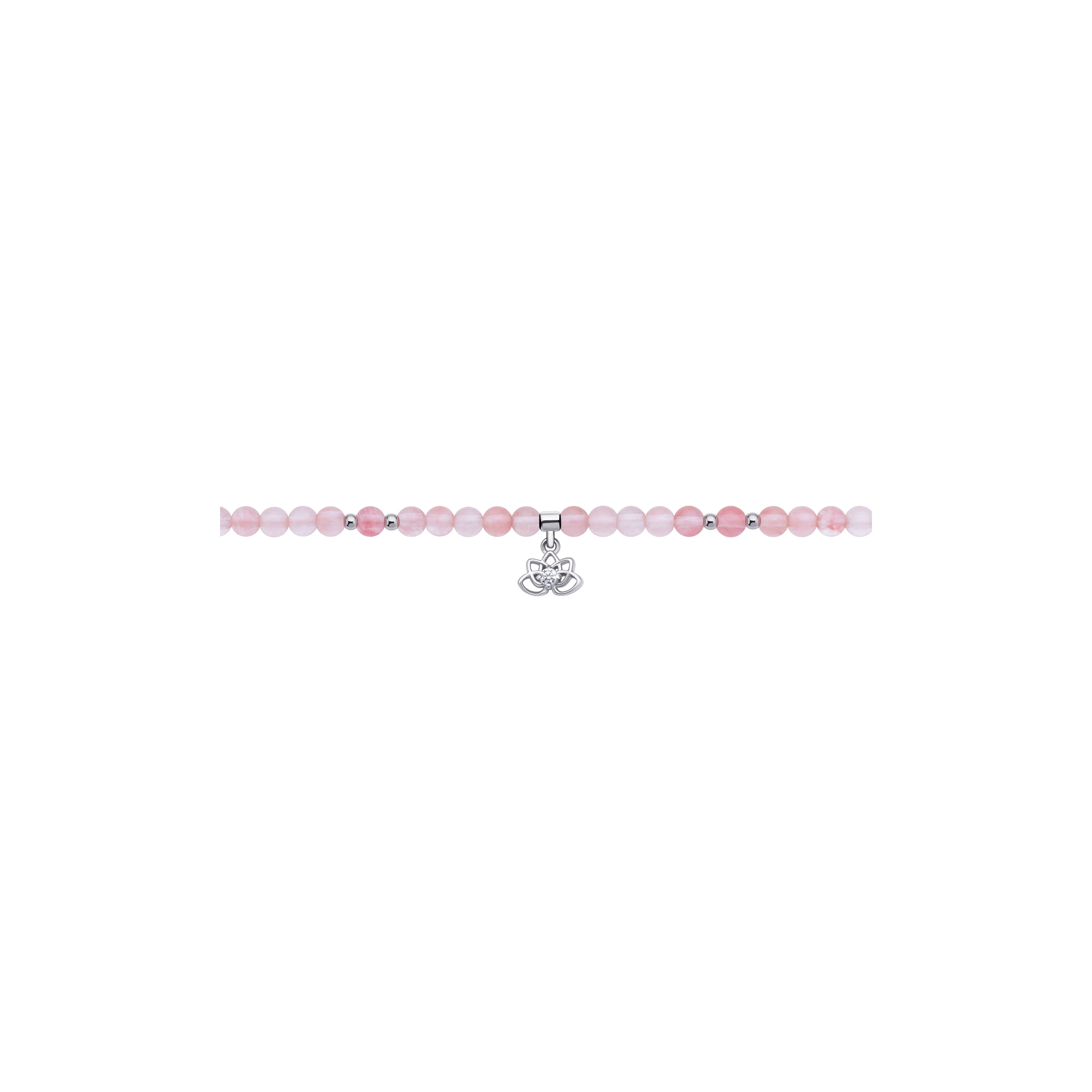 Lakshmi Cherry Quartz All-around Bracelet - Image 2