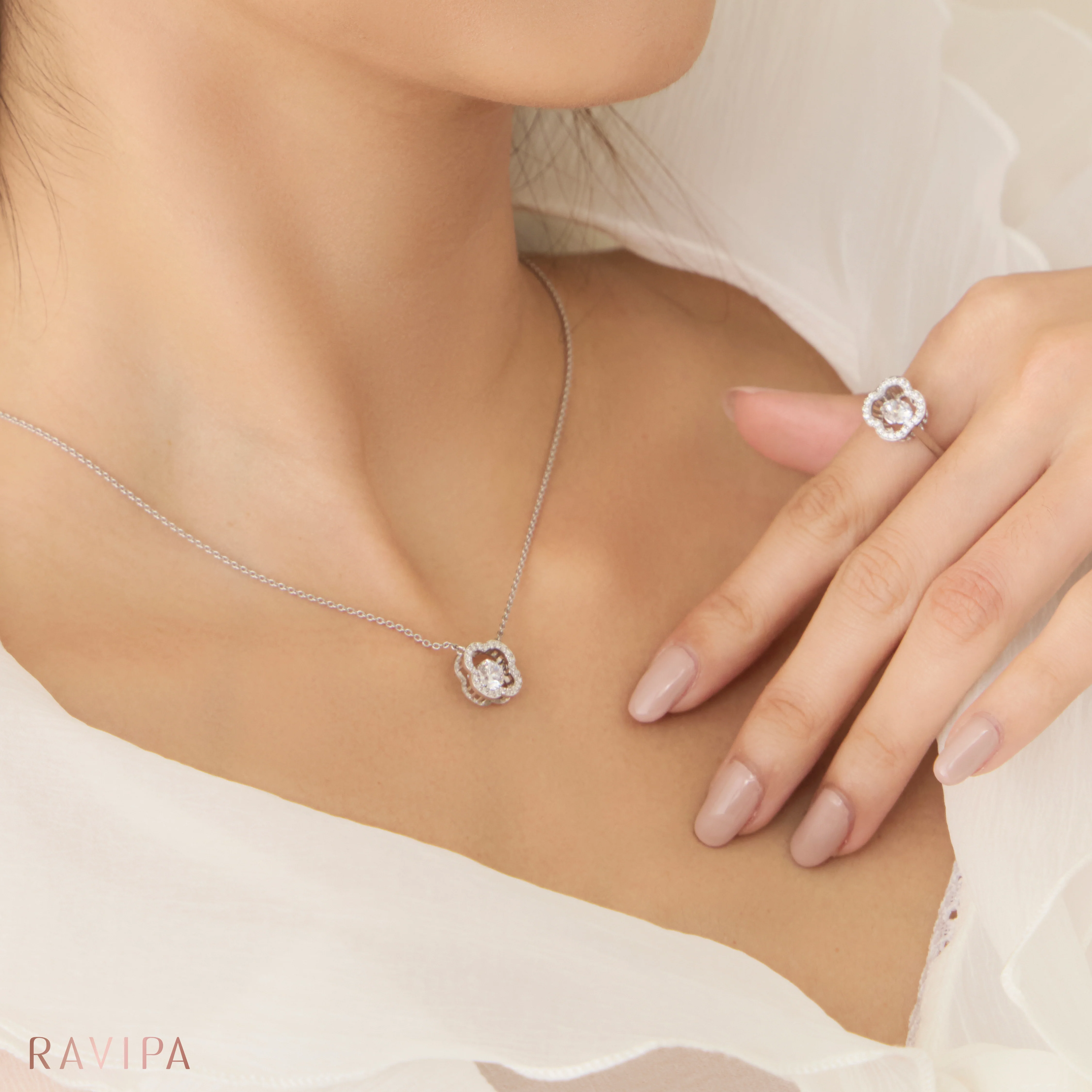 LAKSHMI Dancing Diamond Florent Ring - Image 8