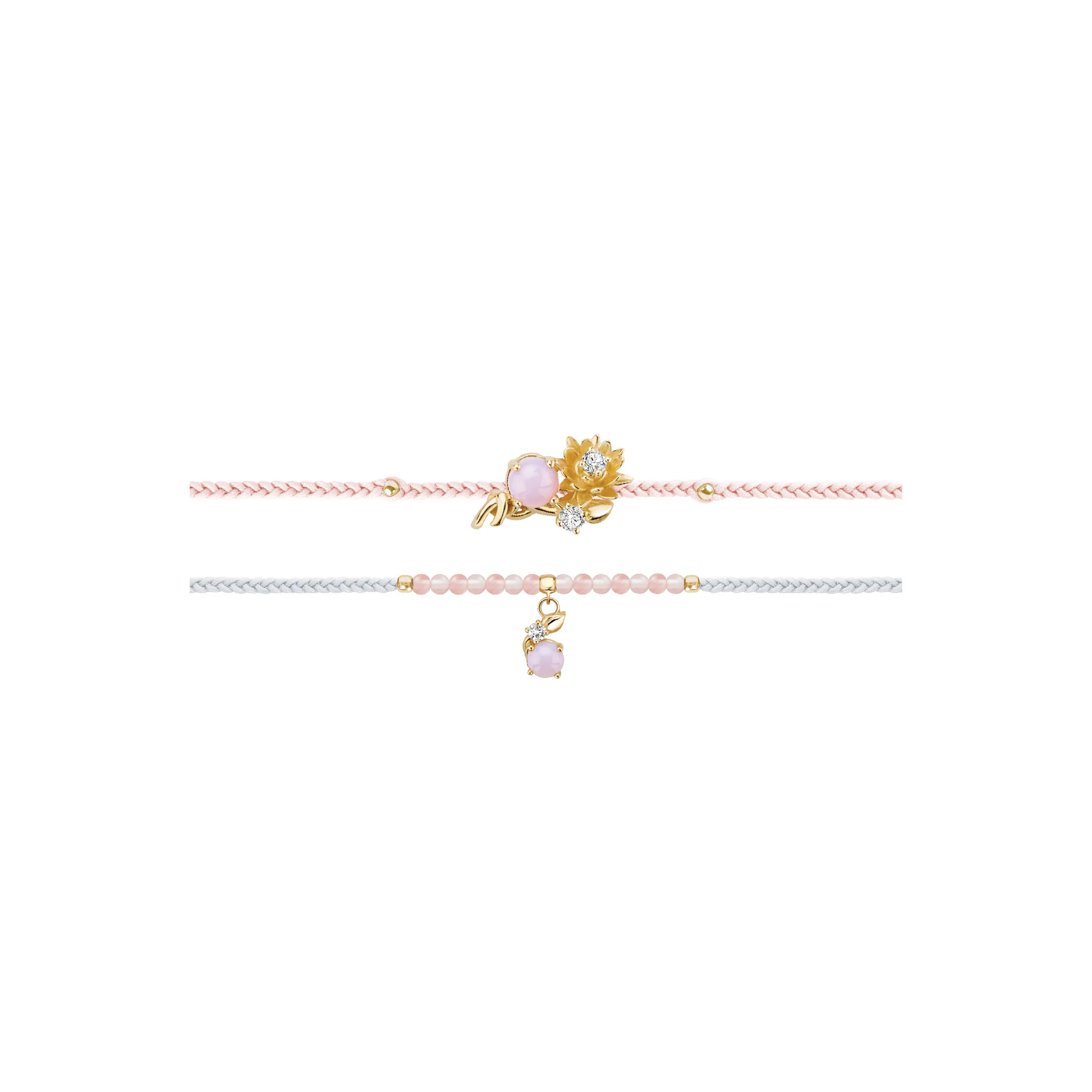 Lakshmi Lotus of Love Gold Bracelet