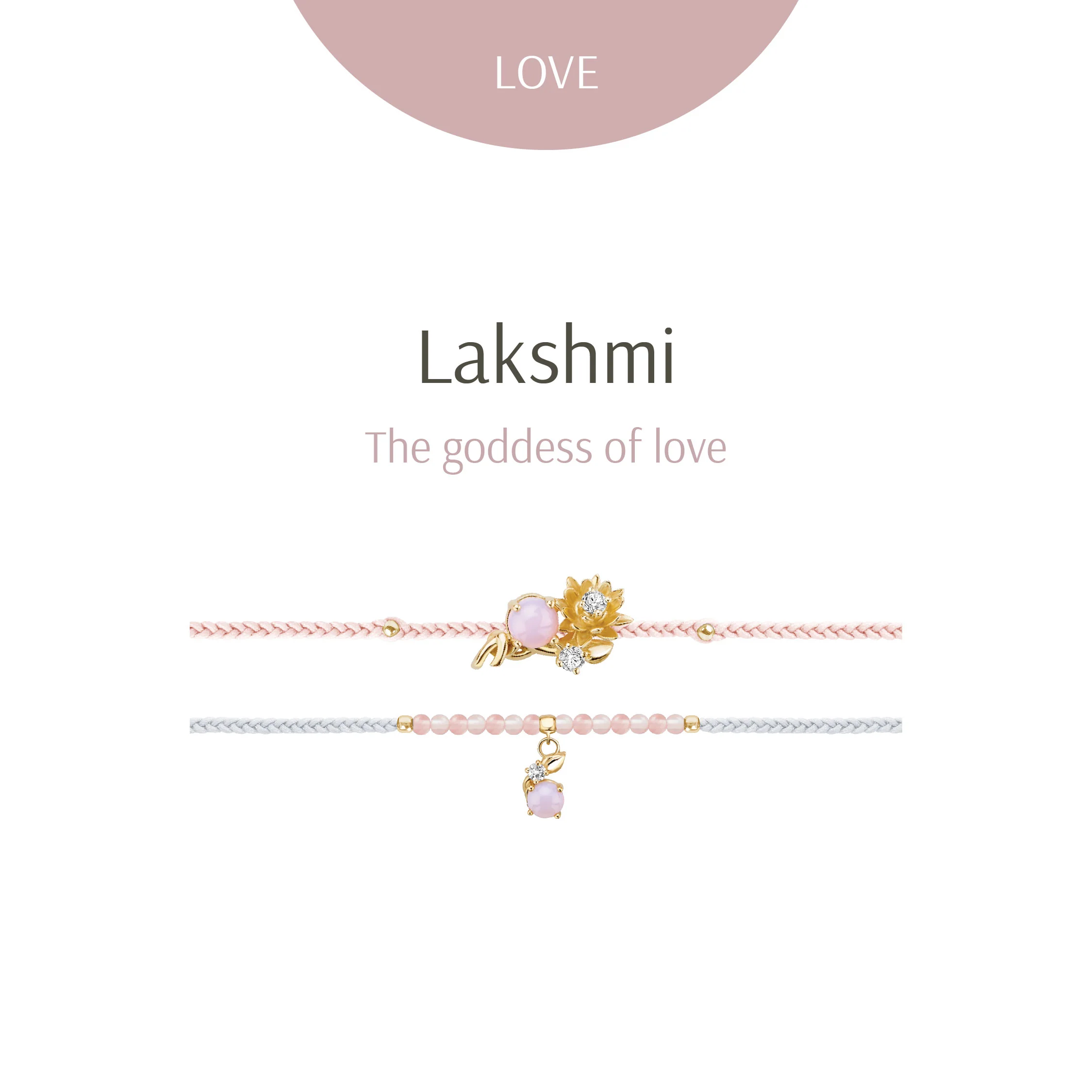 Lakshmi Lotus of Love Gold Bracelet - Image 2
