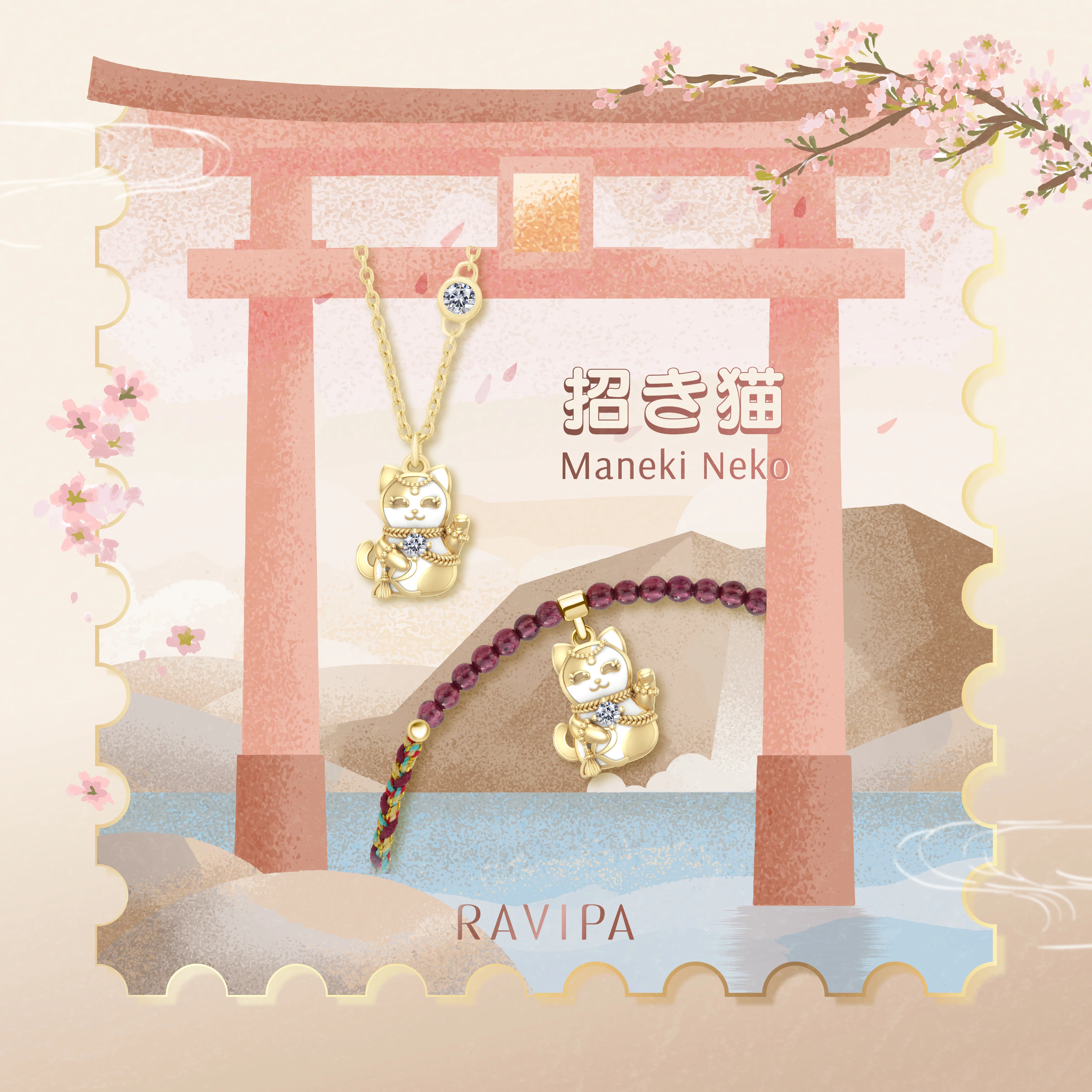 RAVIPA Maneki Neko Necklace - Image 14