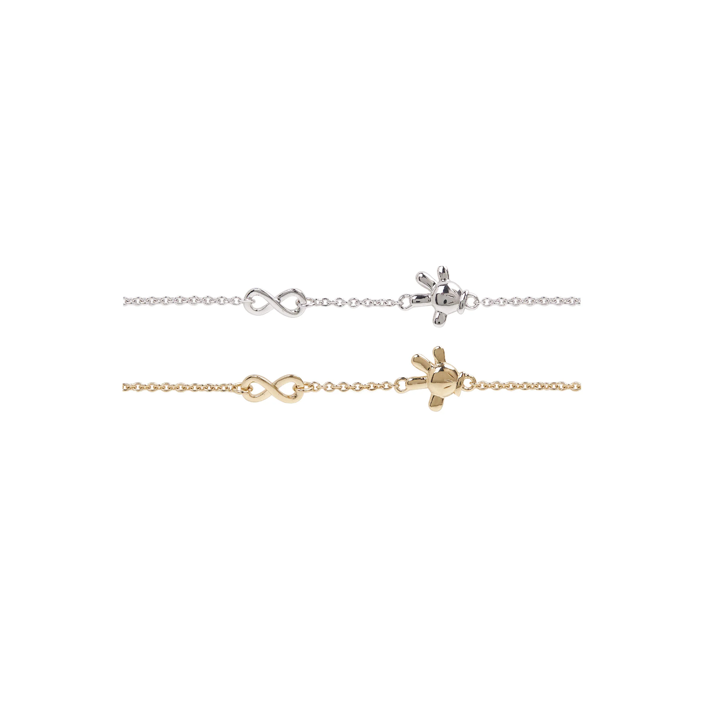 Mickey Mouse Infinity Chain Bracelet