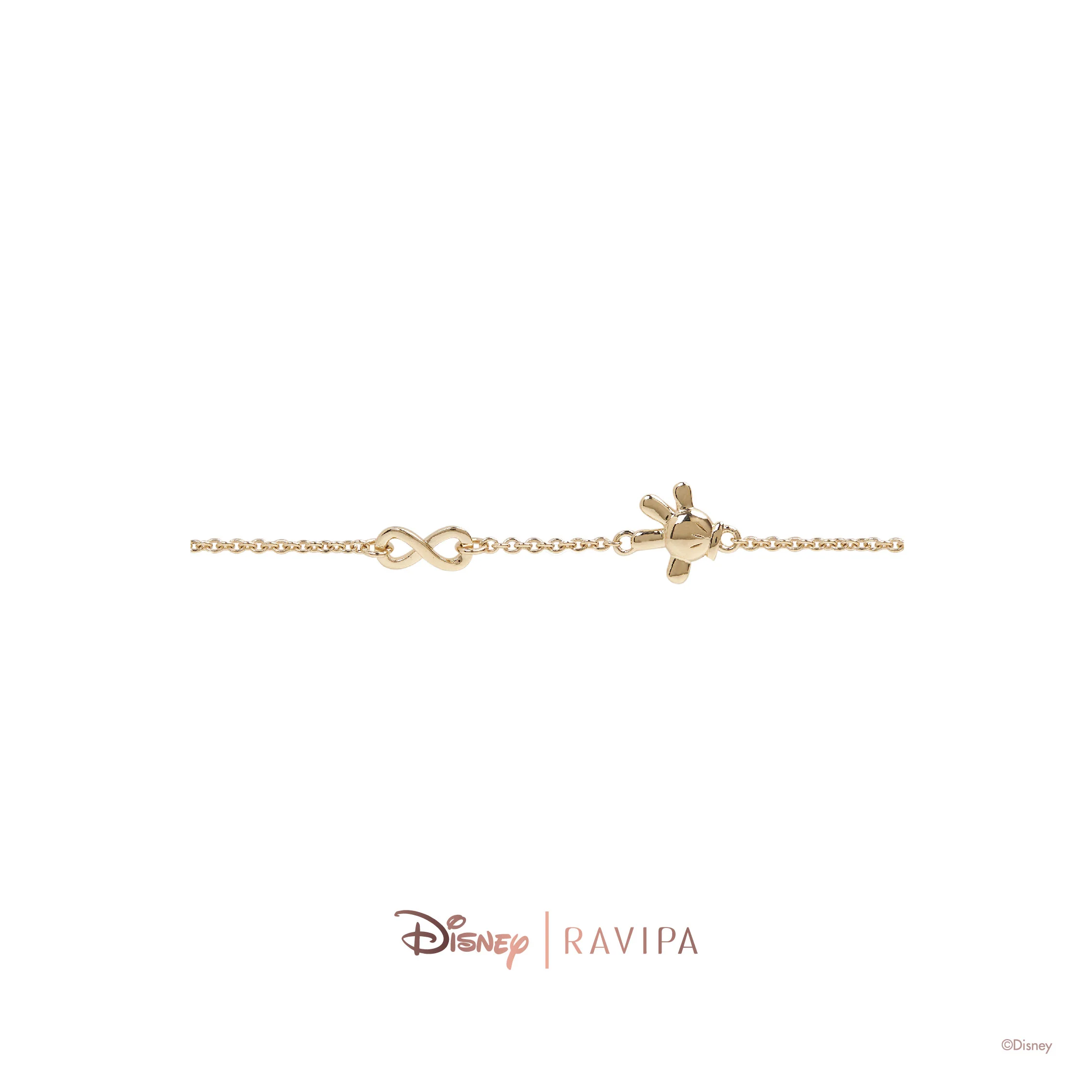Mickey Mouse Infinity Chain Bracelet - Image 4
