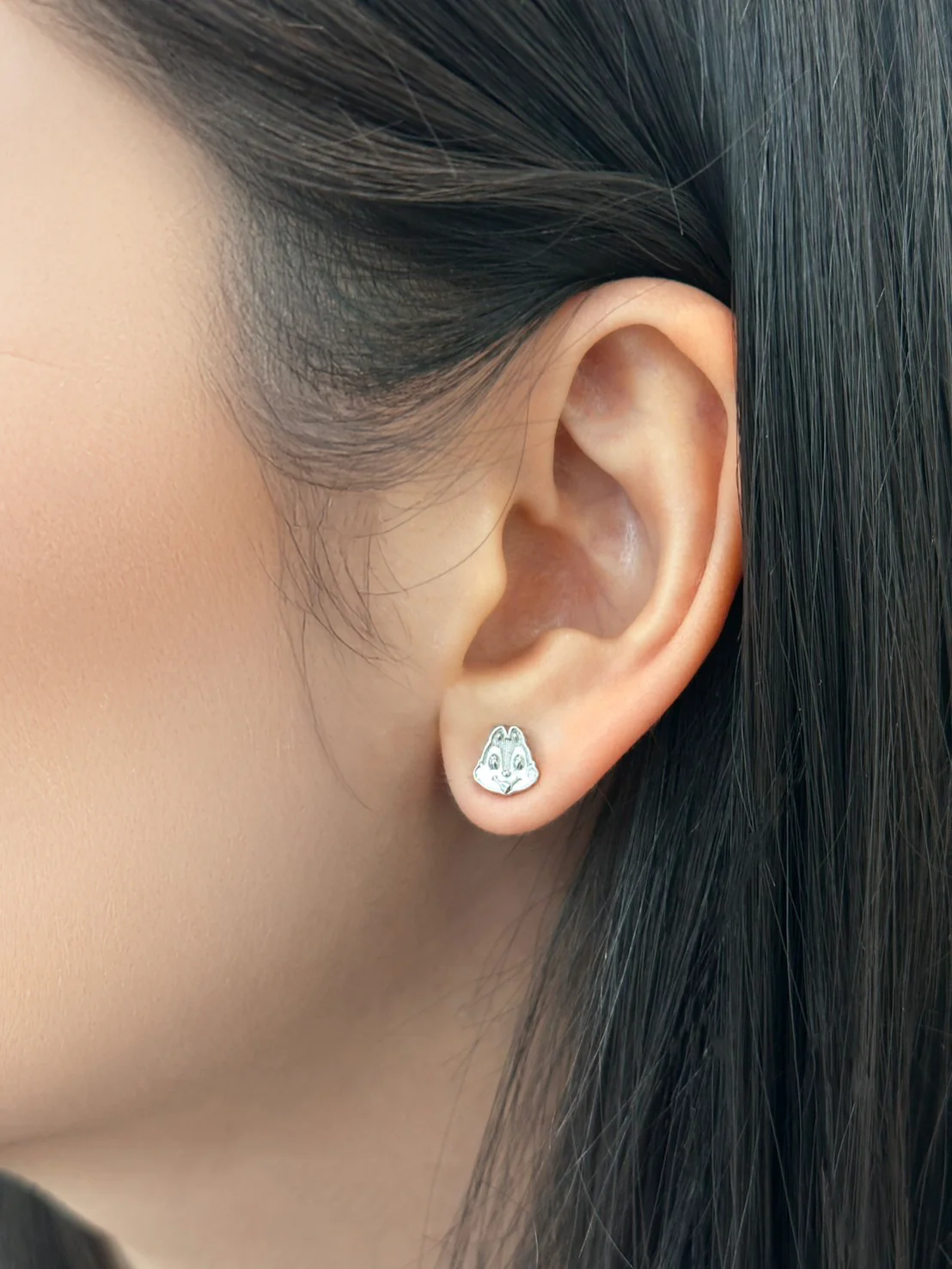Miss Bunny Silver Studs - Image 3
