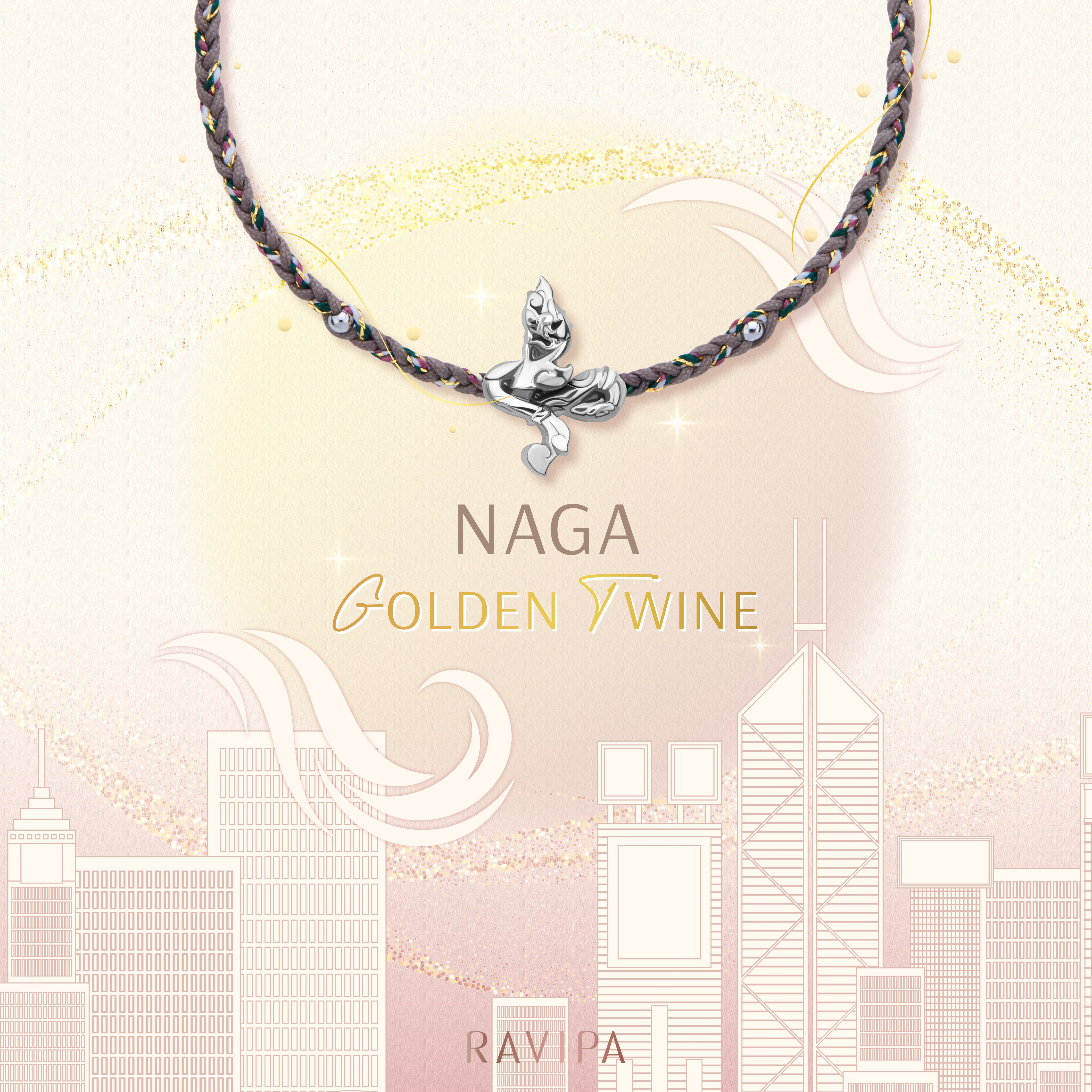 Naga Golden Twine Bracelet - Image 7
