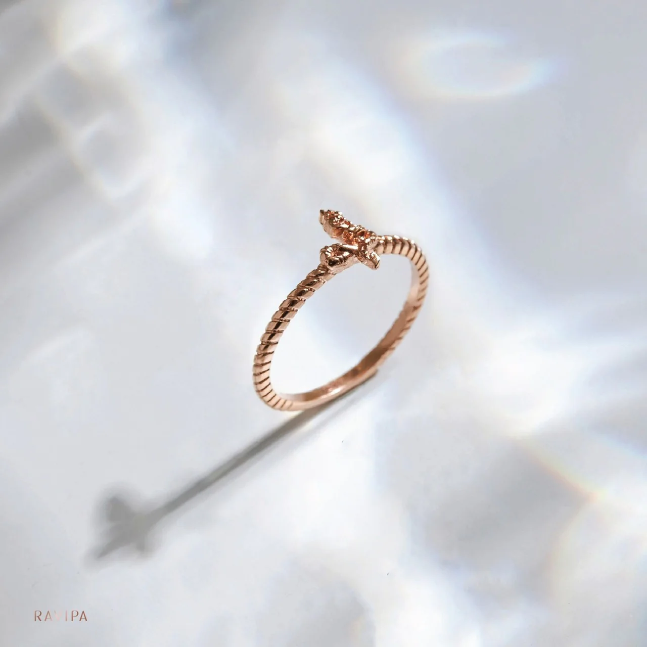 Naga Rose Gold Ring - Image 3