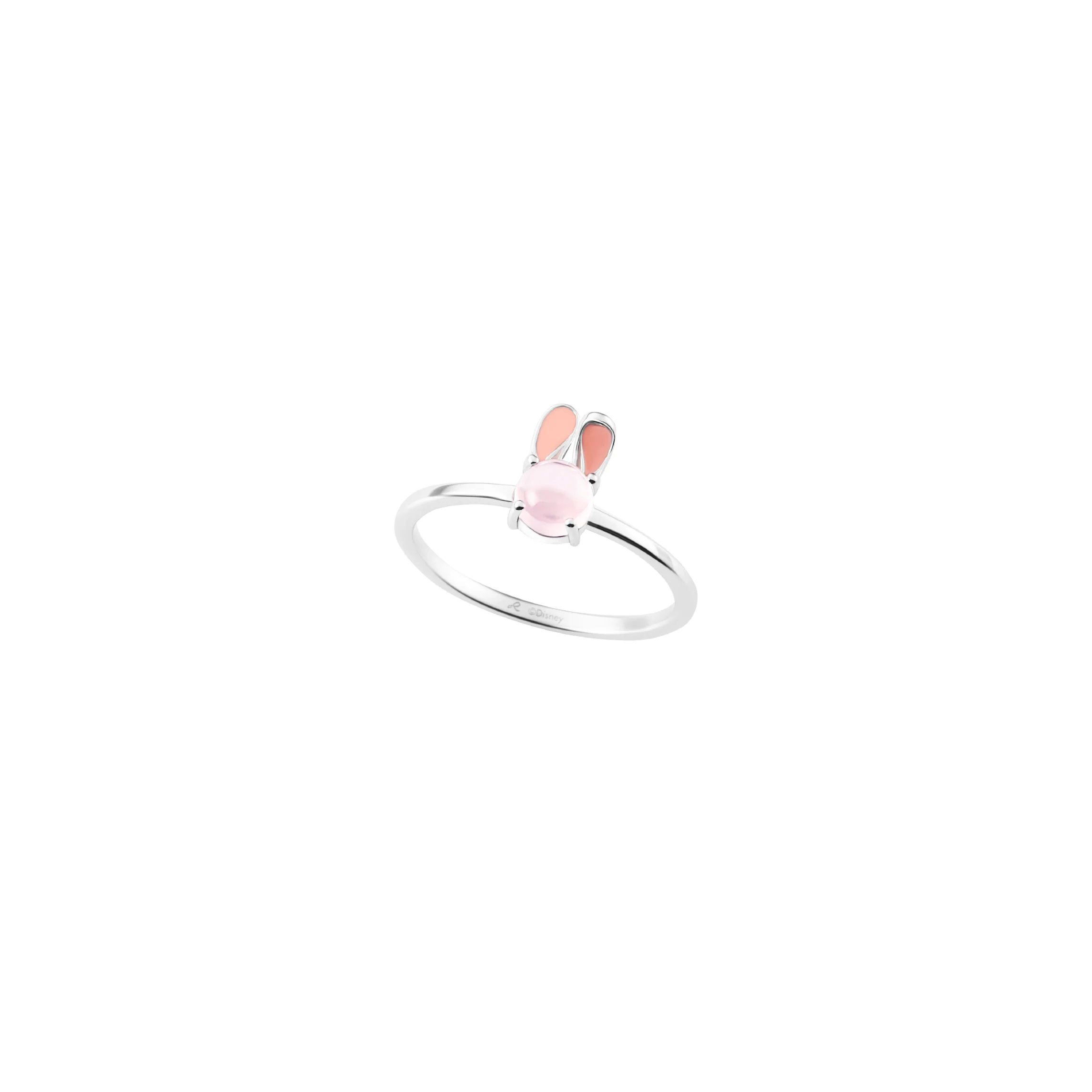Disney Zootopia Nick Ears and Citrine CZ & Judy Ears and Cherry Quartz CZ Ring - Image 6