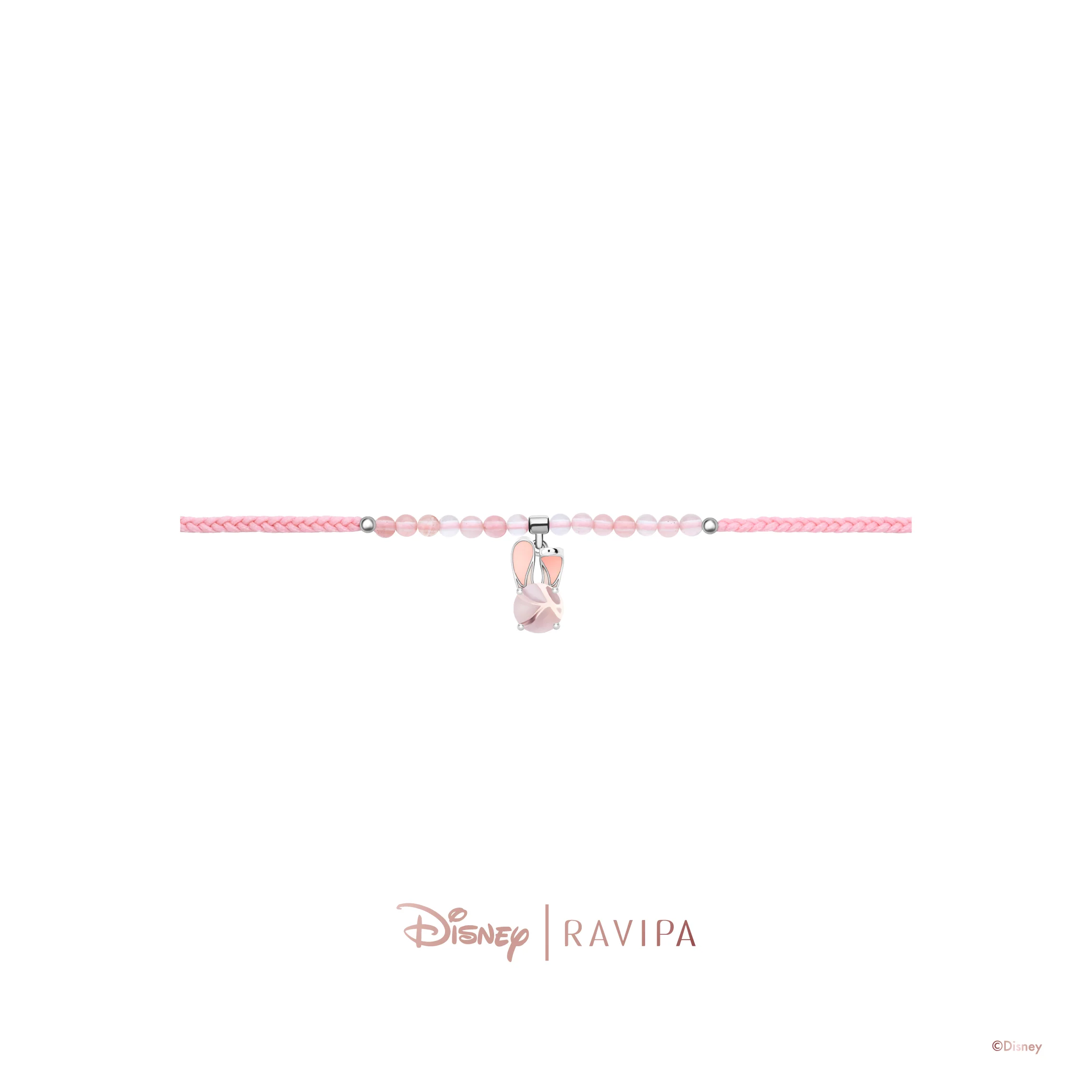 Disney Zootopia Nick Ears and Citrine & Judy Ears and Cherry Quartz Bracelet - Image 3