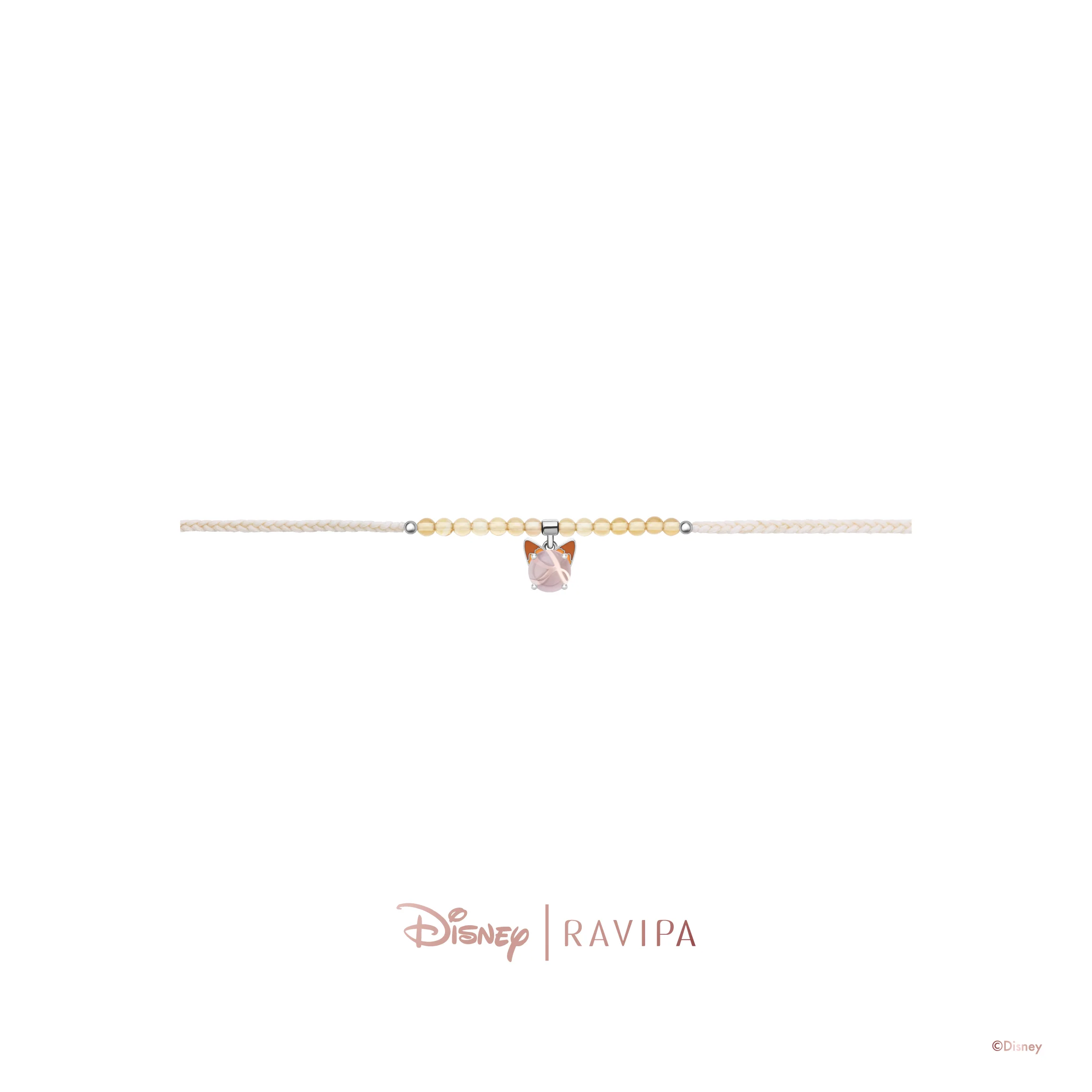 Disney Zootopia Nick Ears and Citrine & Judy Ears and Cherry Quartz Bracelet - Image 5