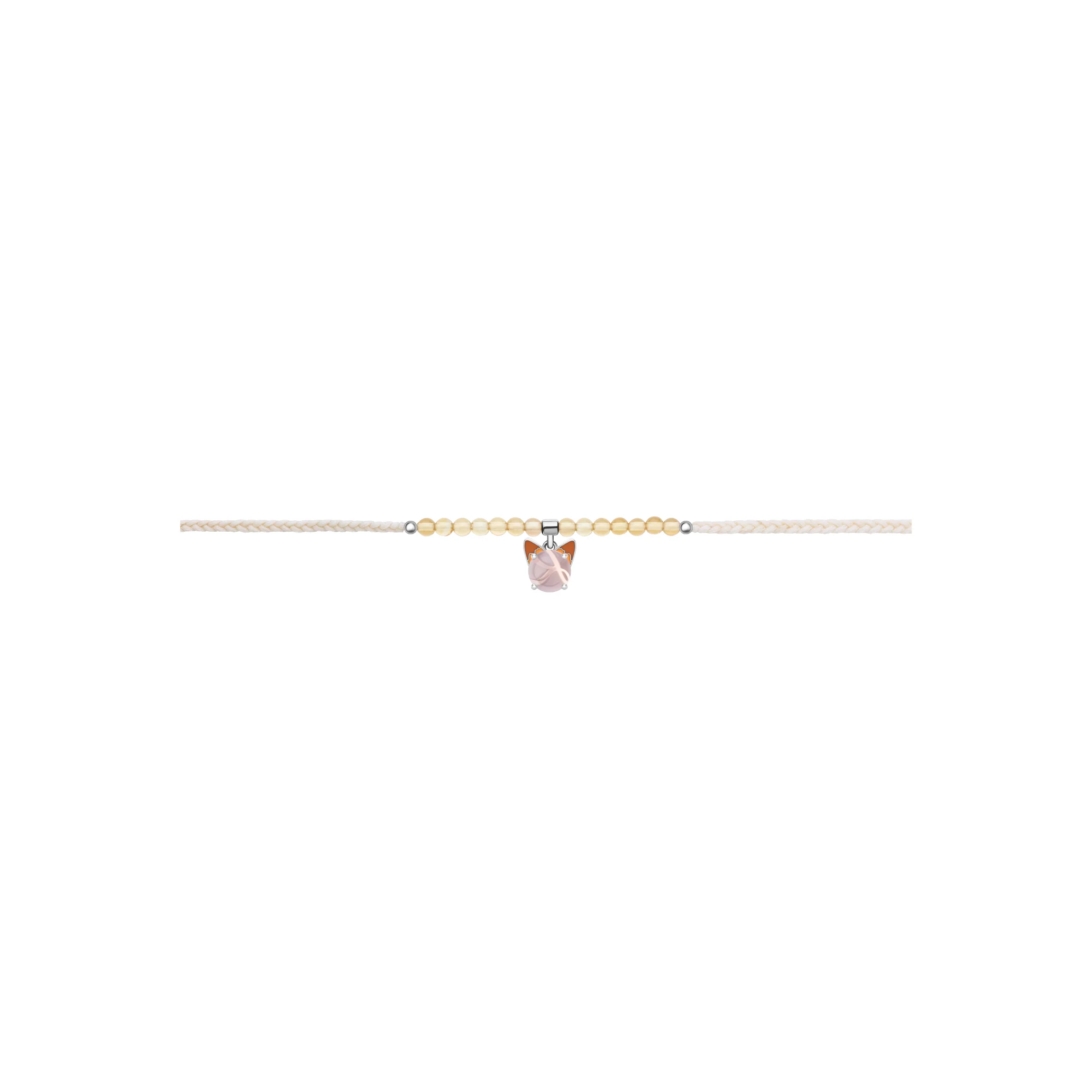 Disney Zootopia Nick Ears and Citrine & Judy Ears and Cherry Quartz Bracelet - Image 6