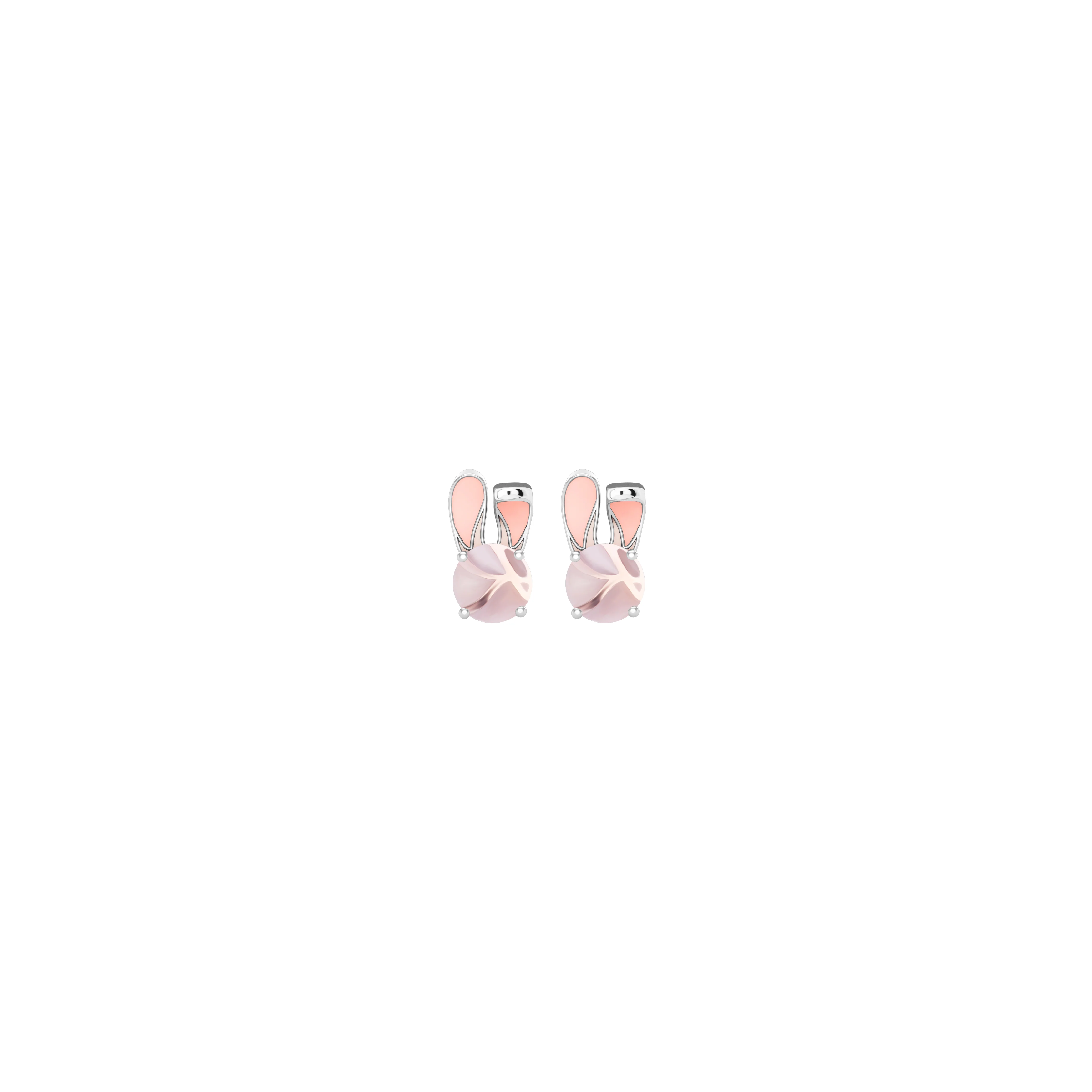 Disney Zootopia Nick Ears and Citrine & Judy Ears and Cherry Quartz Studs - Image 4