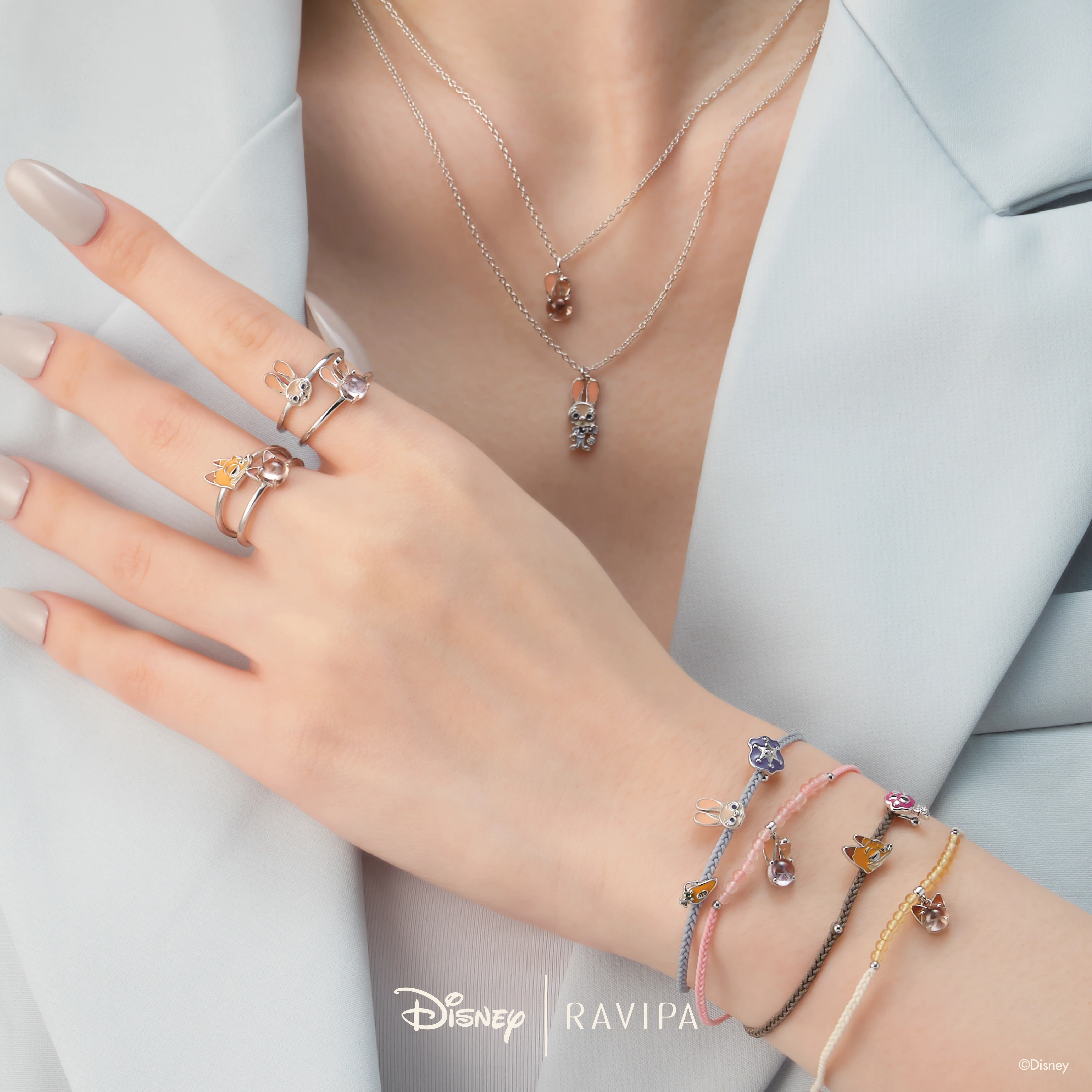 Disney Zootopia Nick Wilde & Judy Hopps Bracelet - Image 10
