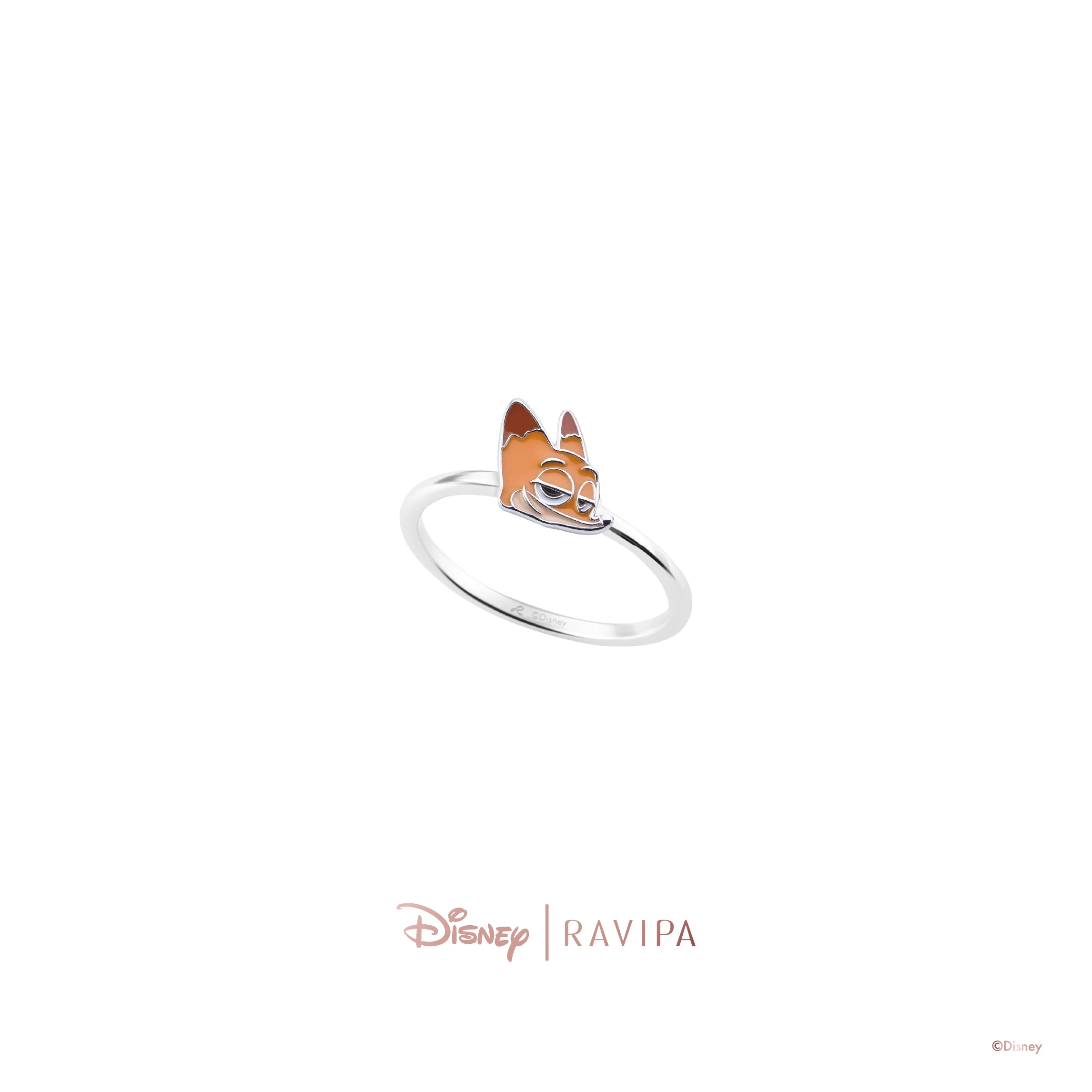 RAVIPA Disney Zootopia Nick Wilde & Judy Hopps Ring - Image 3