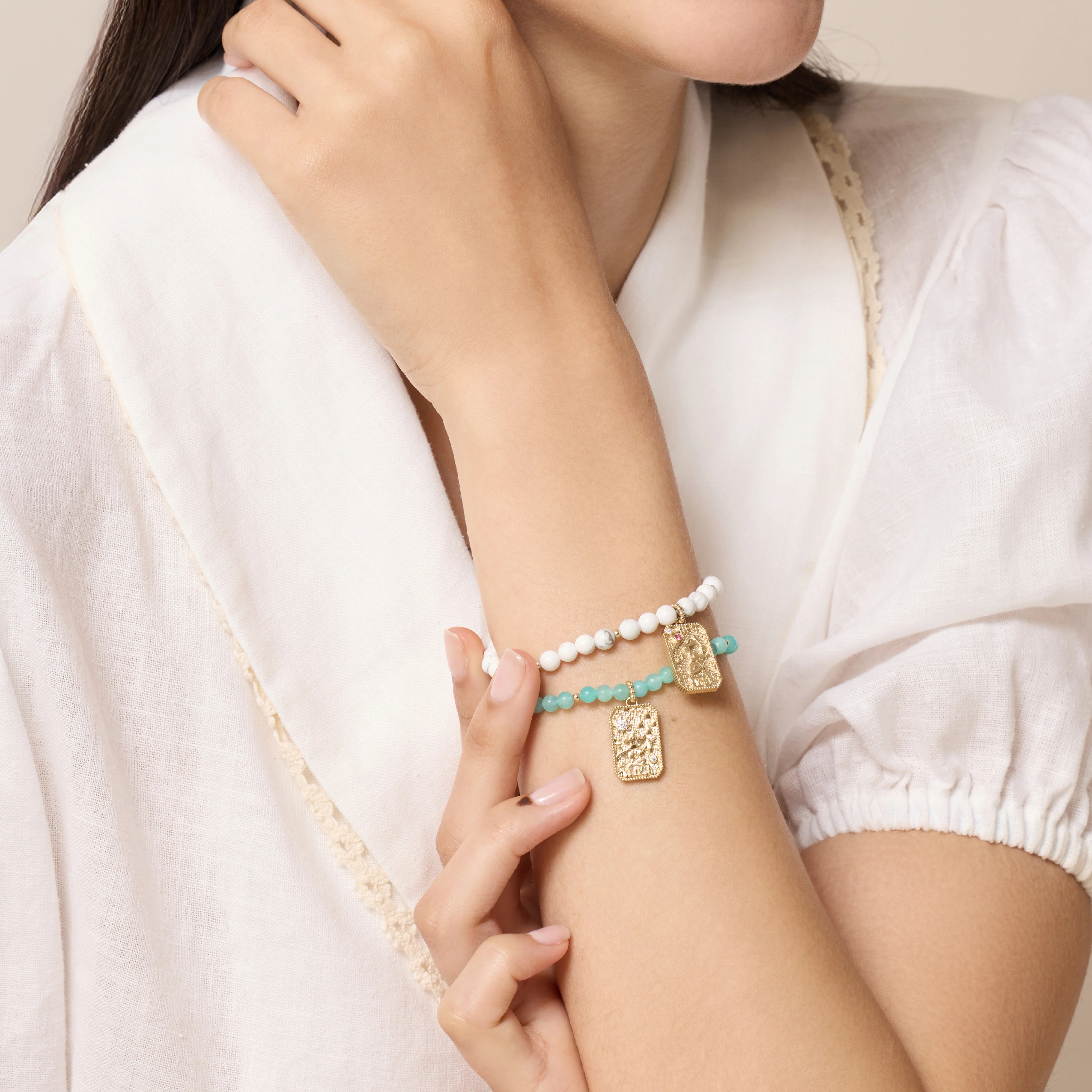 Once Upon the Emperor and Amazonite Bracelet - Image 4