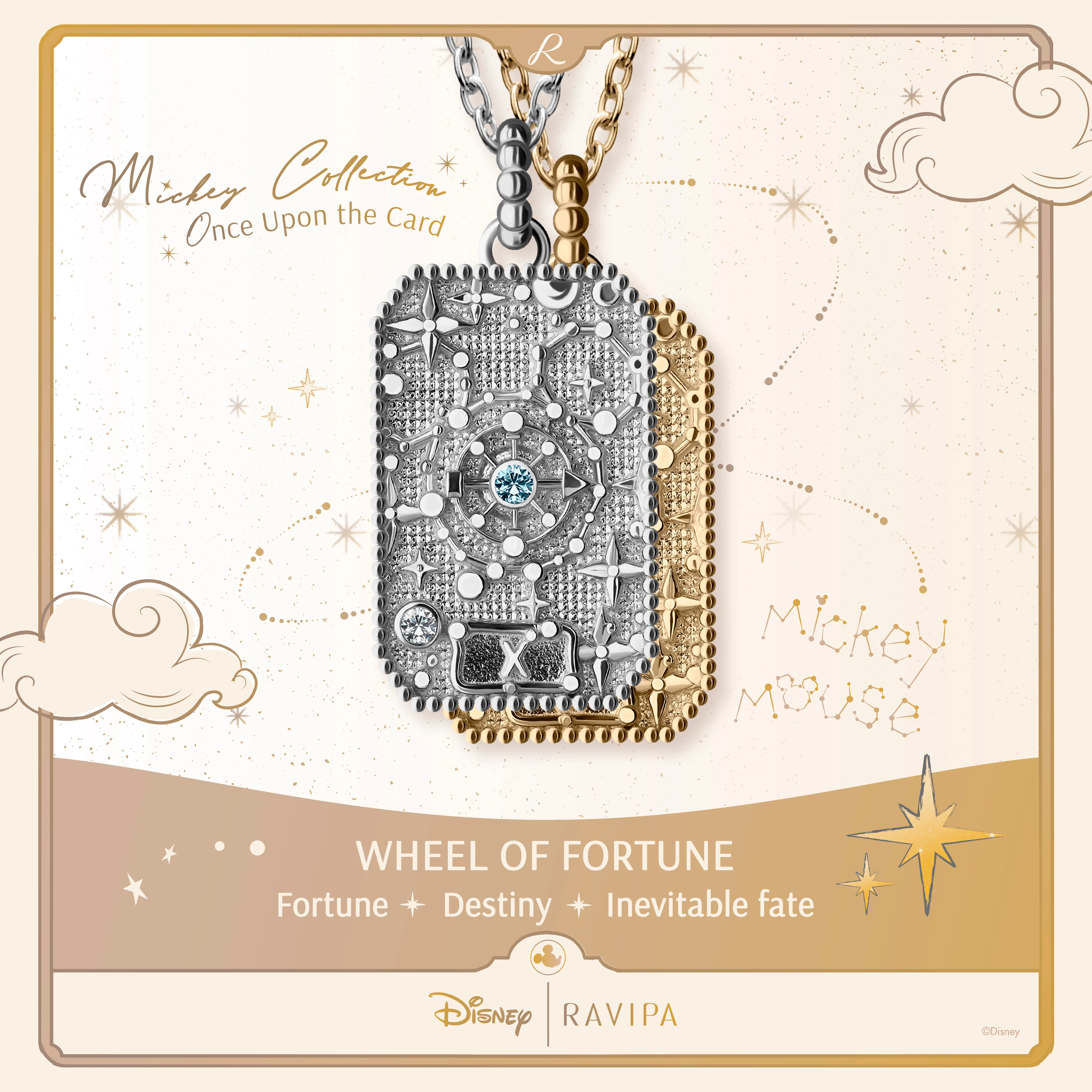 Once Upon the Wheel of Fortune Necklace - Image 4