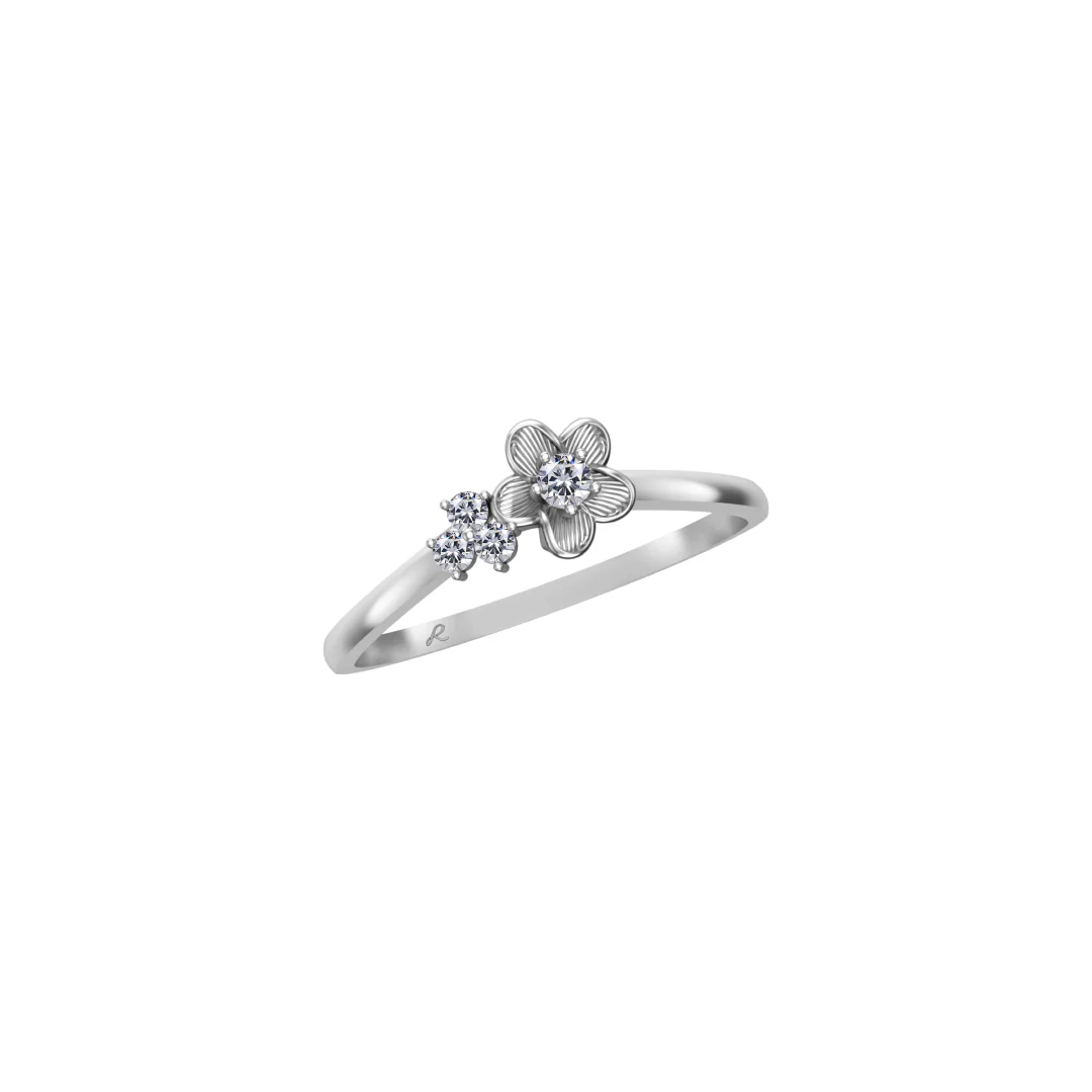 RAVIPA Forget Me Not Diamond Ring