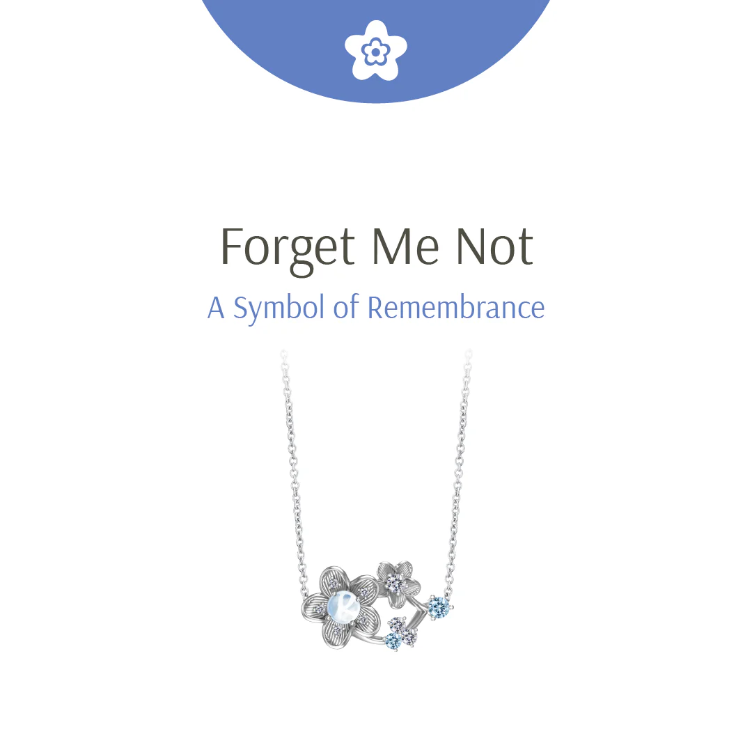 RAVIPA Forget Me Not Necklace - Image 6