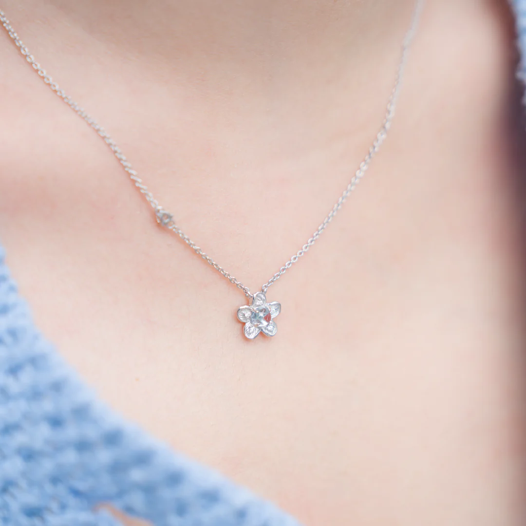 RAVIPA Forget Me Not Necklace - Image 7
